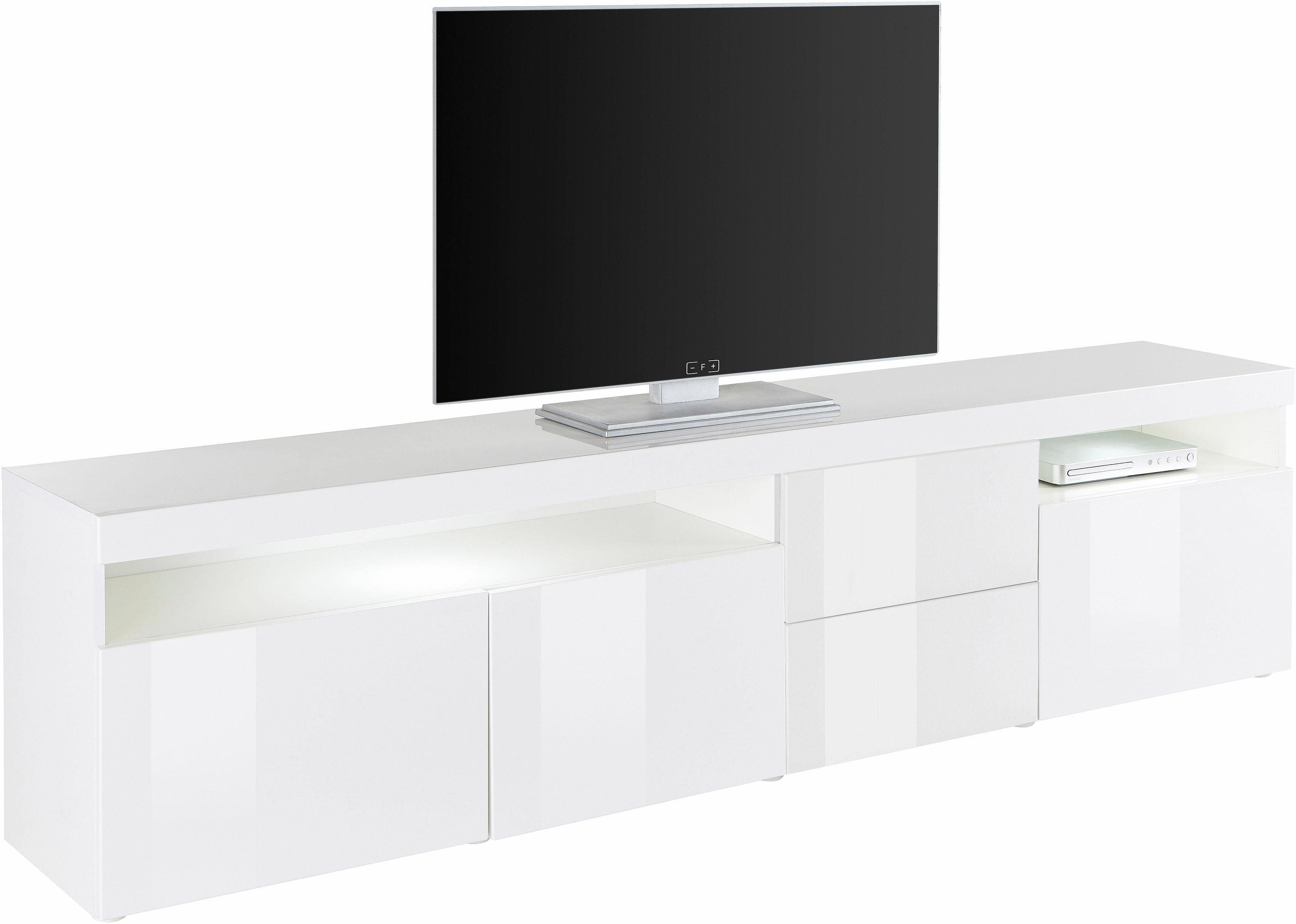 borchardt Möbel Tv-meubel Kaapstad Breedte 200 cm met 2 lades