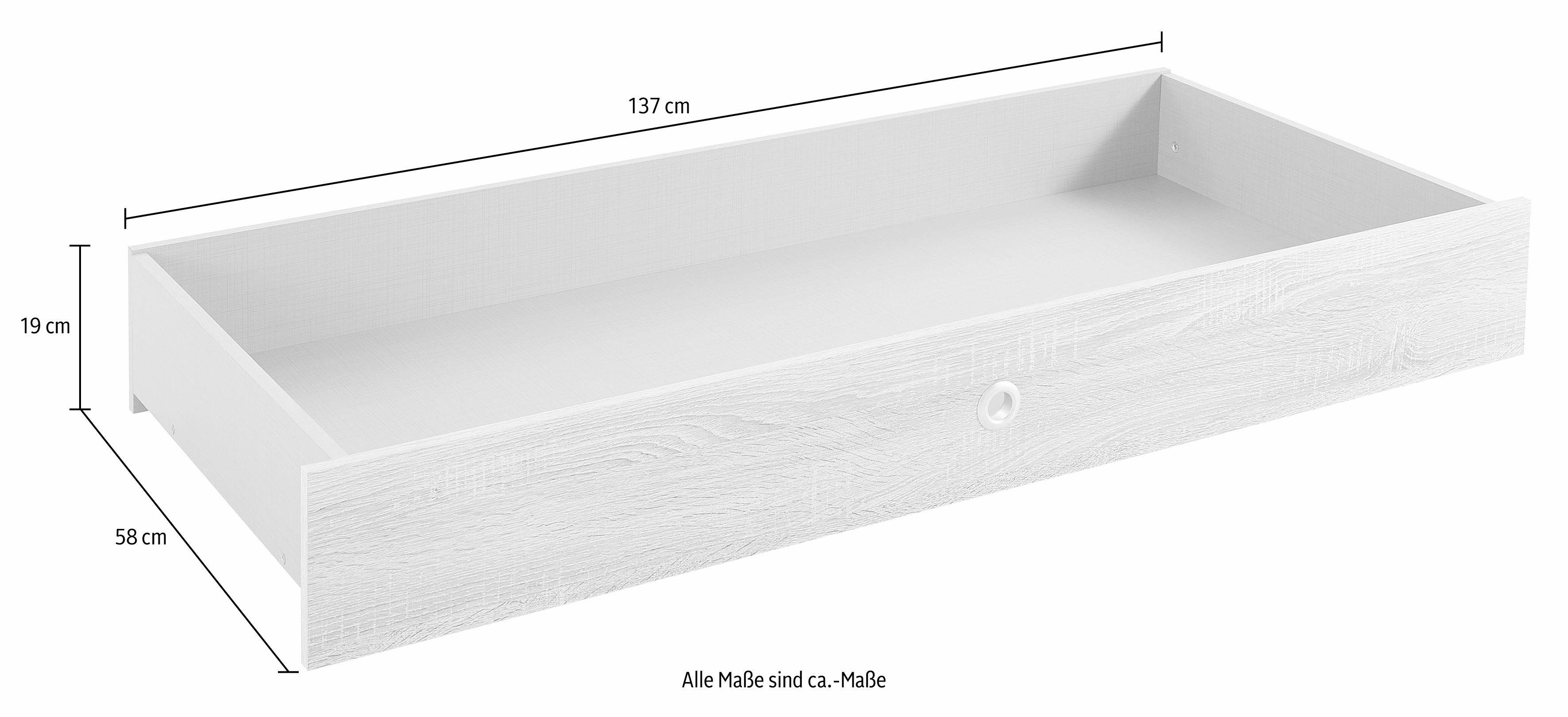Wimex Lade Easy op wieltjes, praktische completering voor wimex bedden "easy"