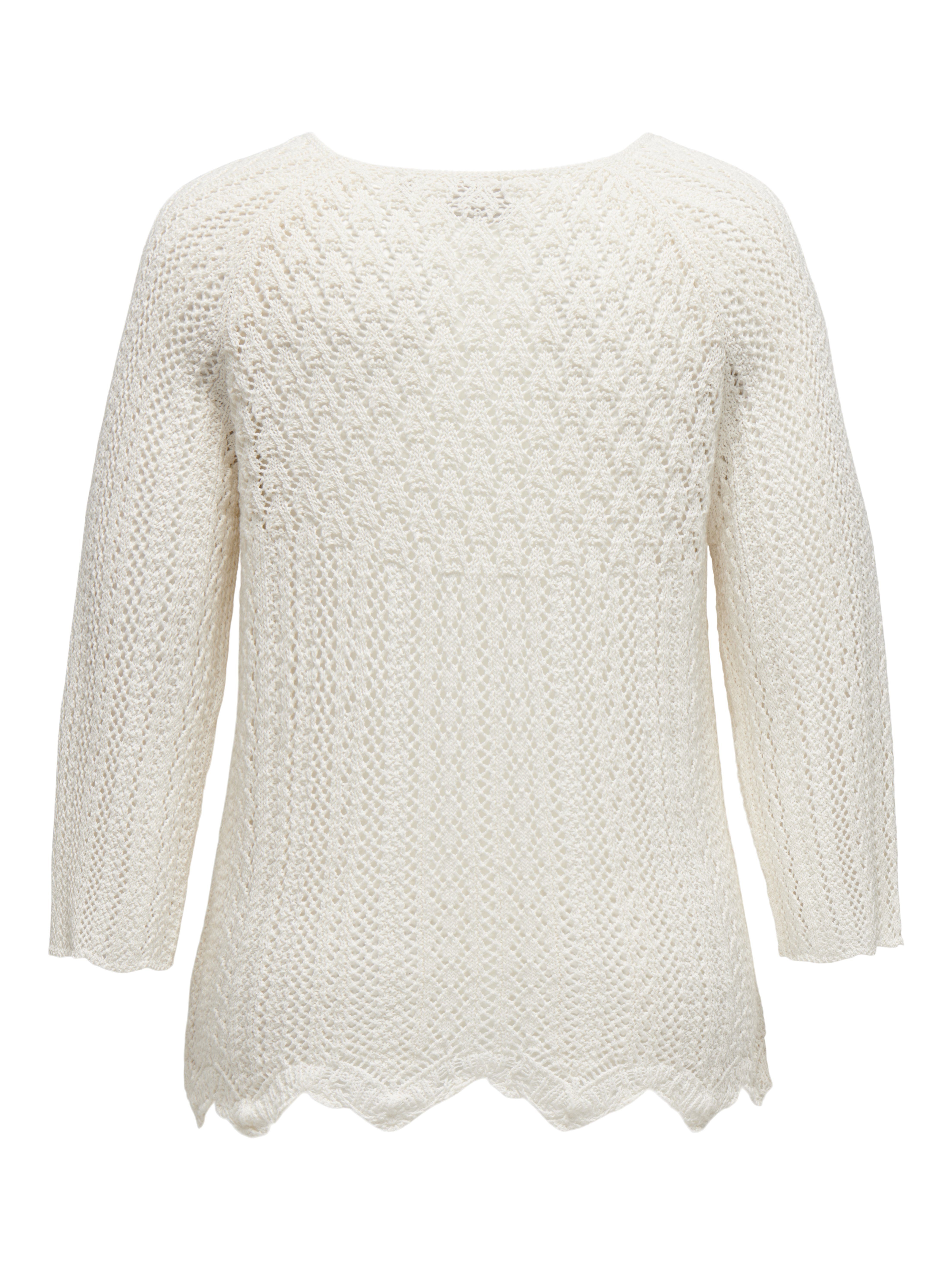 ONLY CARMAKOMA Gebreide trui CARNOLA LIFE 3/4 PULLOVER KNT NOOS