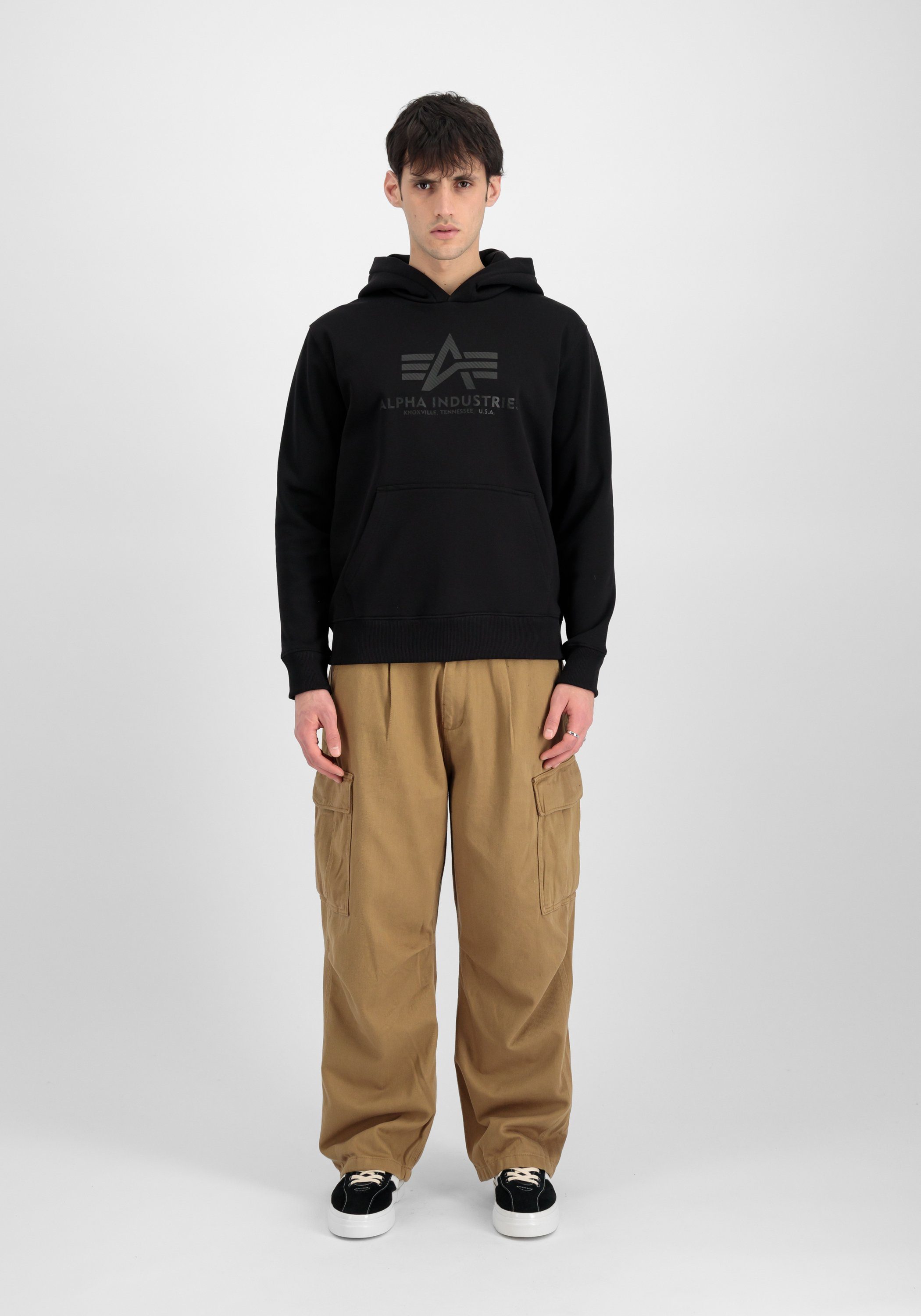Alpha Industries Hoodie Men Hoodies Basic Hoody Carbon