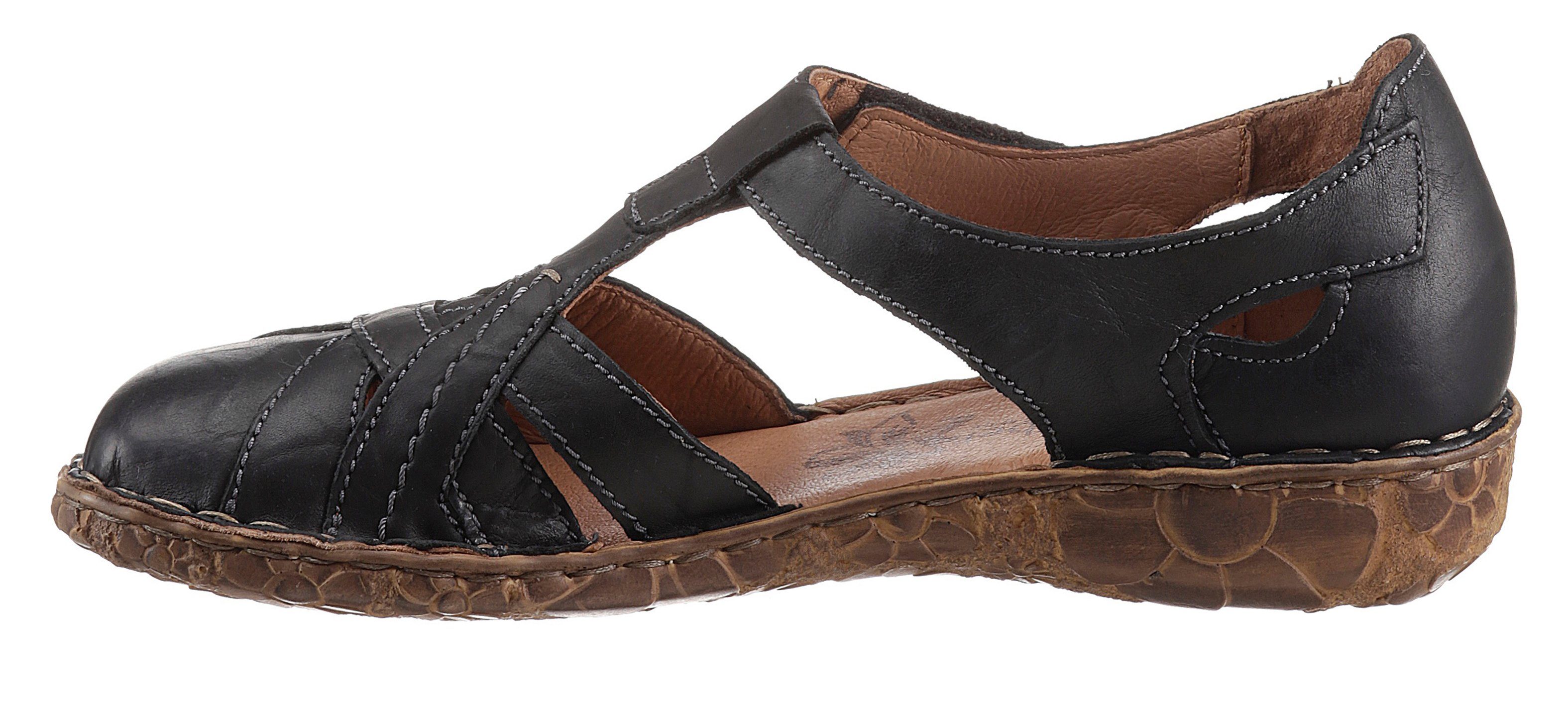 Josef Seibel Klittenbandschoenen ROSALIE 29 , gespschoen, sandaal, comfortschoen met modieuze t-band