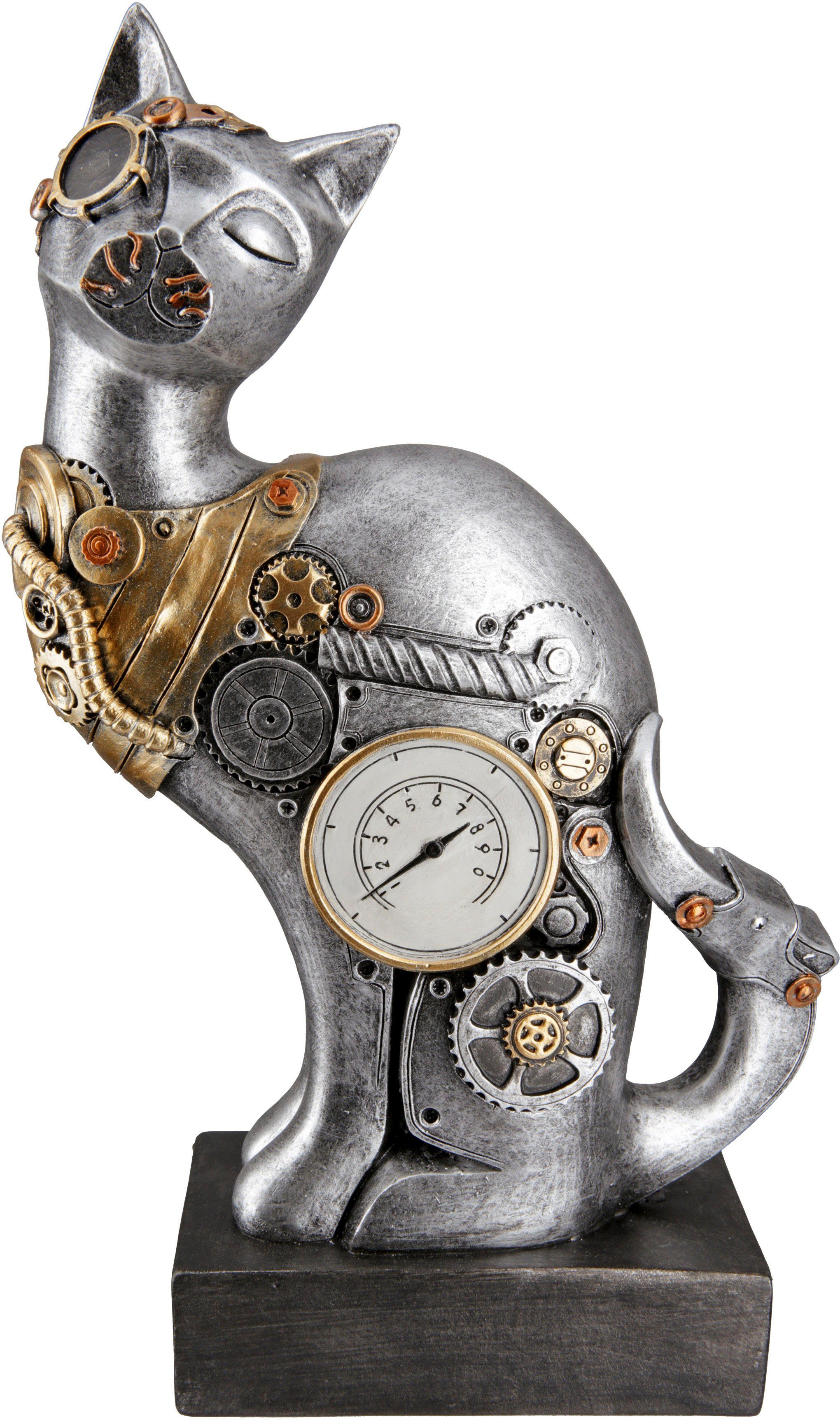 Casablanca by Gilde Dierfiguur Sculptuur Steampunk Cat (1 stuk)