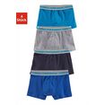 authentic underwear boxershort in klassieke pasvorm met weefband (set, 4 stuks) multicolor