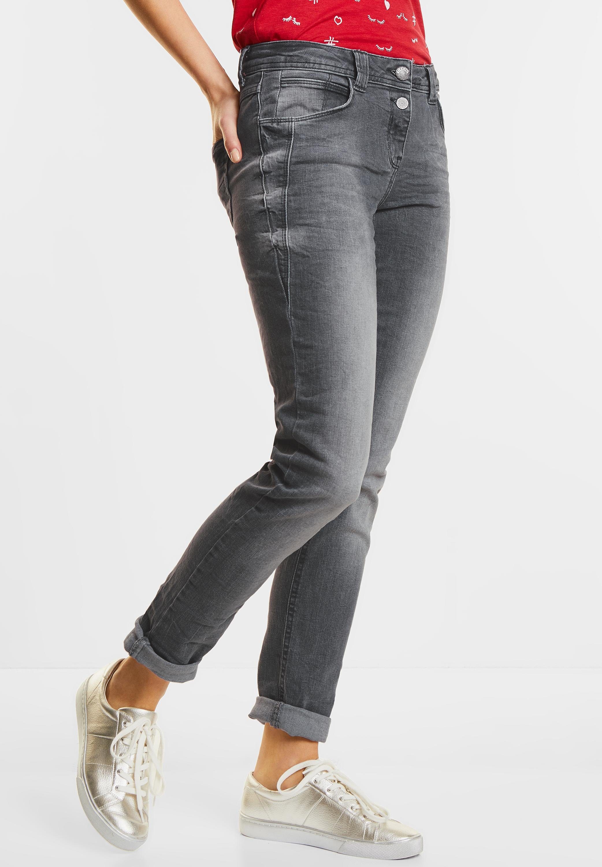 Cecil NU 15% KORTING: CECIL Grijze jeans Scarlett
