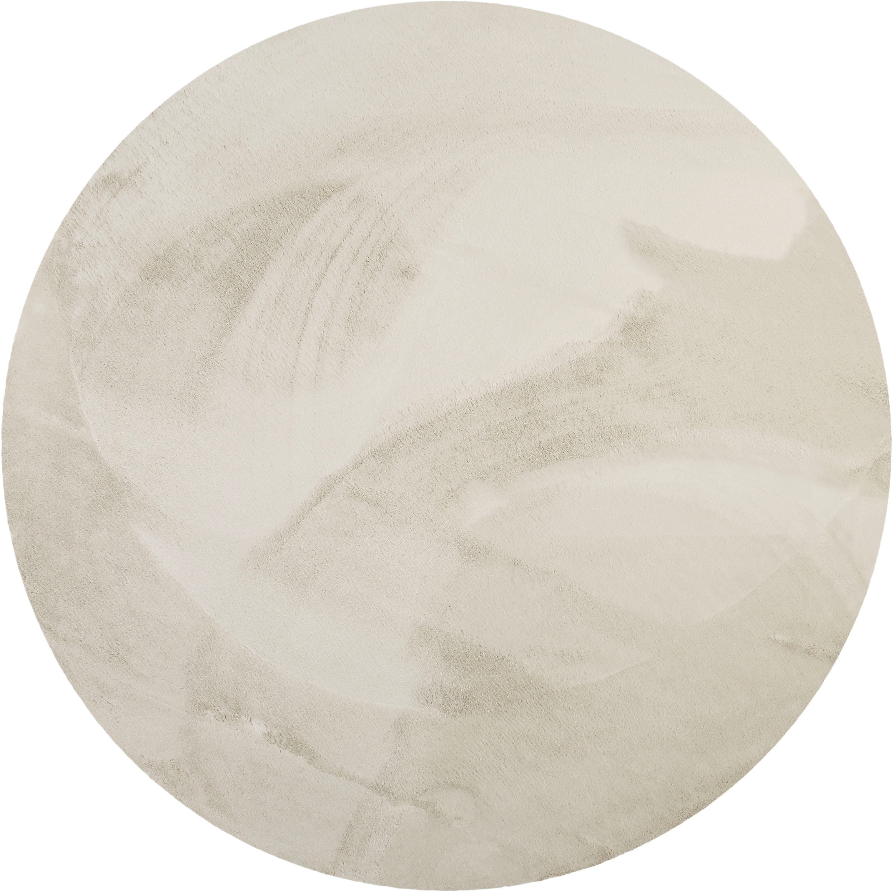 Wecon home Basics Hoogpolig vloerkleed ANNA Woonkamer, slaapkamer, vacht-look, zeer zacht, uni