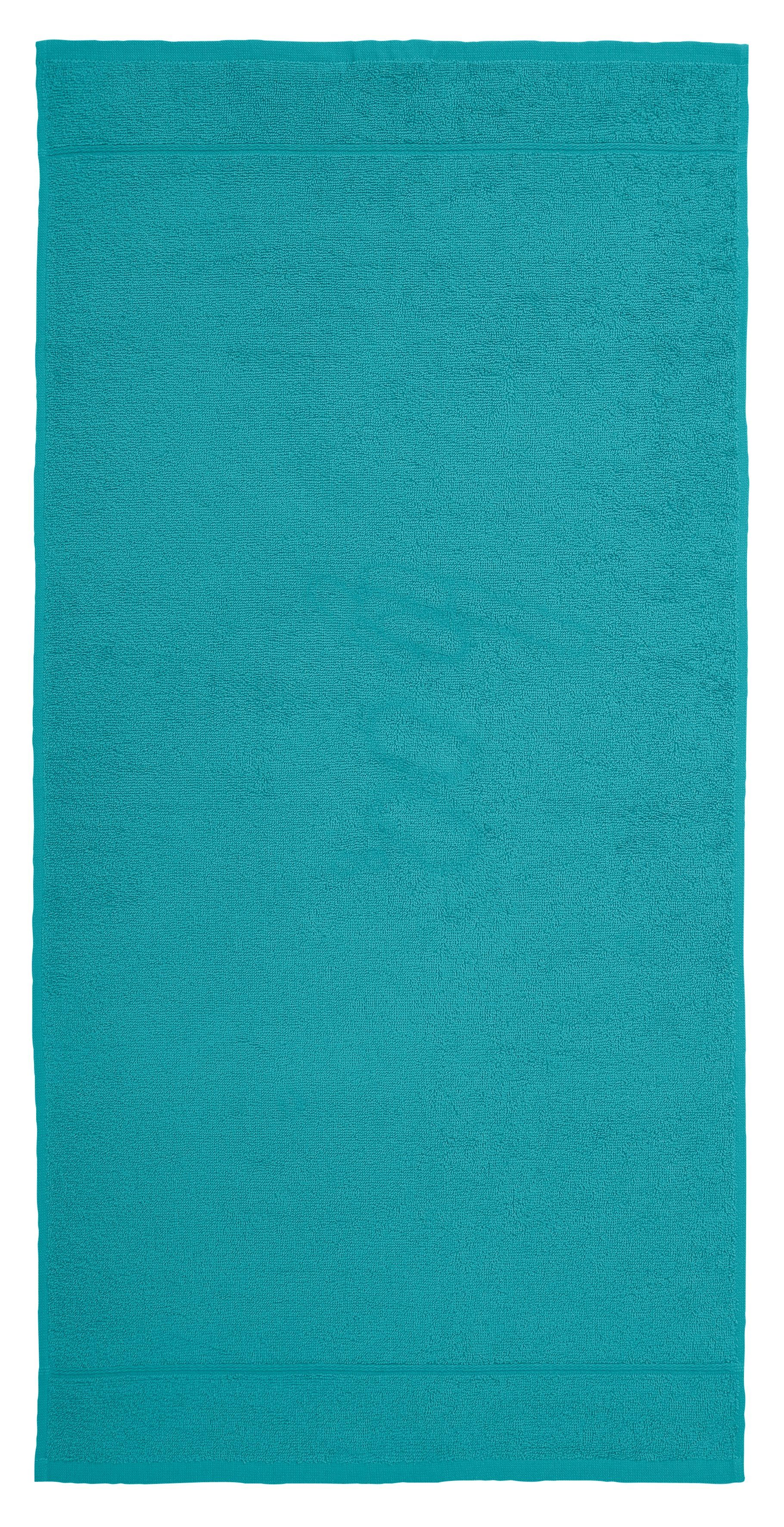 my home Handdoekenset Sanremo, douchehanddoeken, handdoeken, gastendoeken, zeepdoeken Handdoeken met randdessin, unikleurige handdoekset van 100% katoen (set, 12-delig)