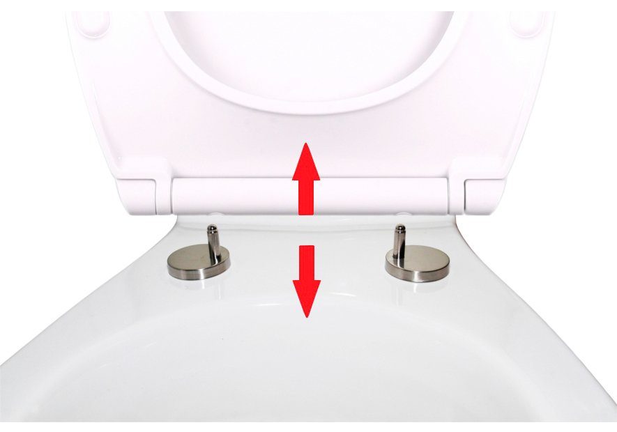 Sanilo Toiletzitting Flat met soft-closemechanisme