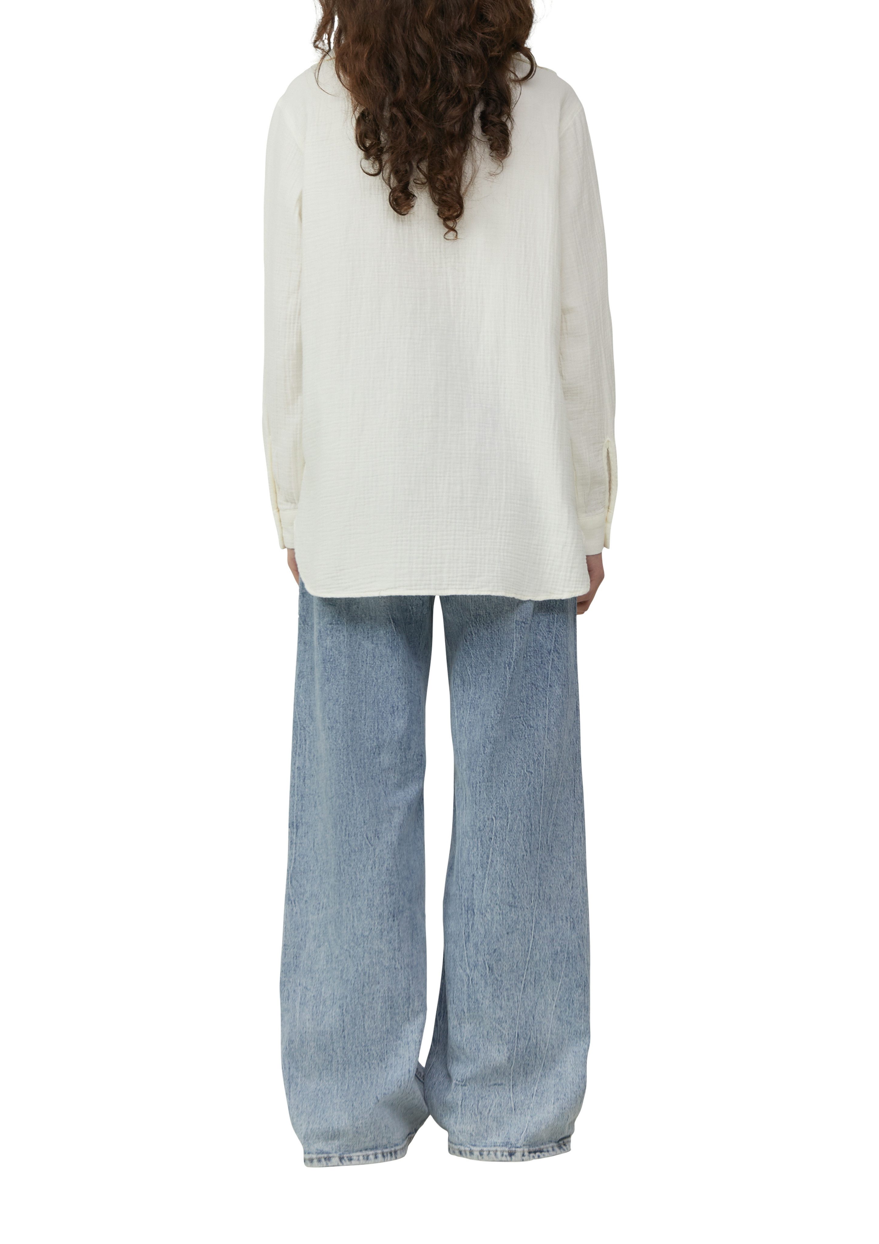 Q/S designed by Overhemdblouse van luchtige mousseline kwaliteit