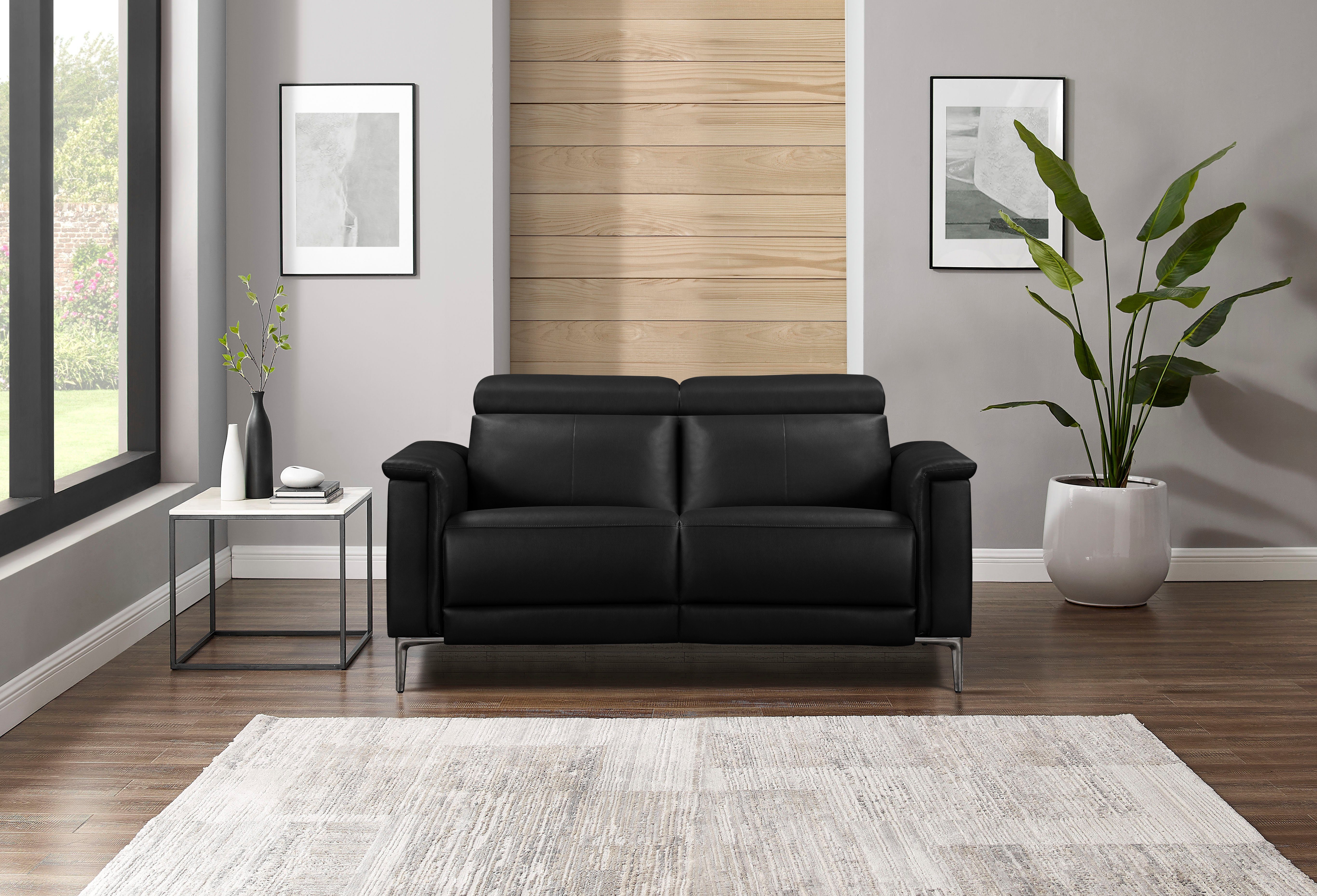 Places of Style 2-zitsbank Lund handmatige of elektrische relaxfunctie en usb-a,