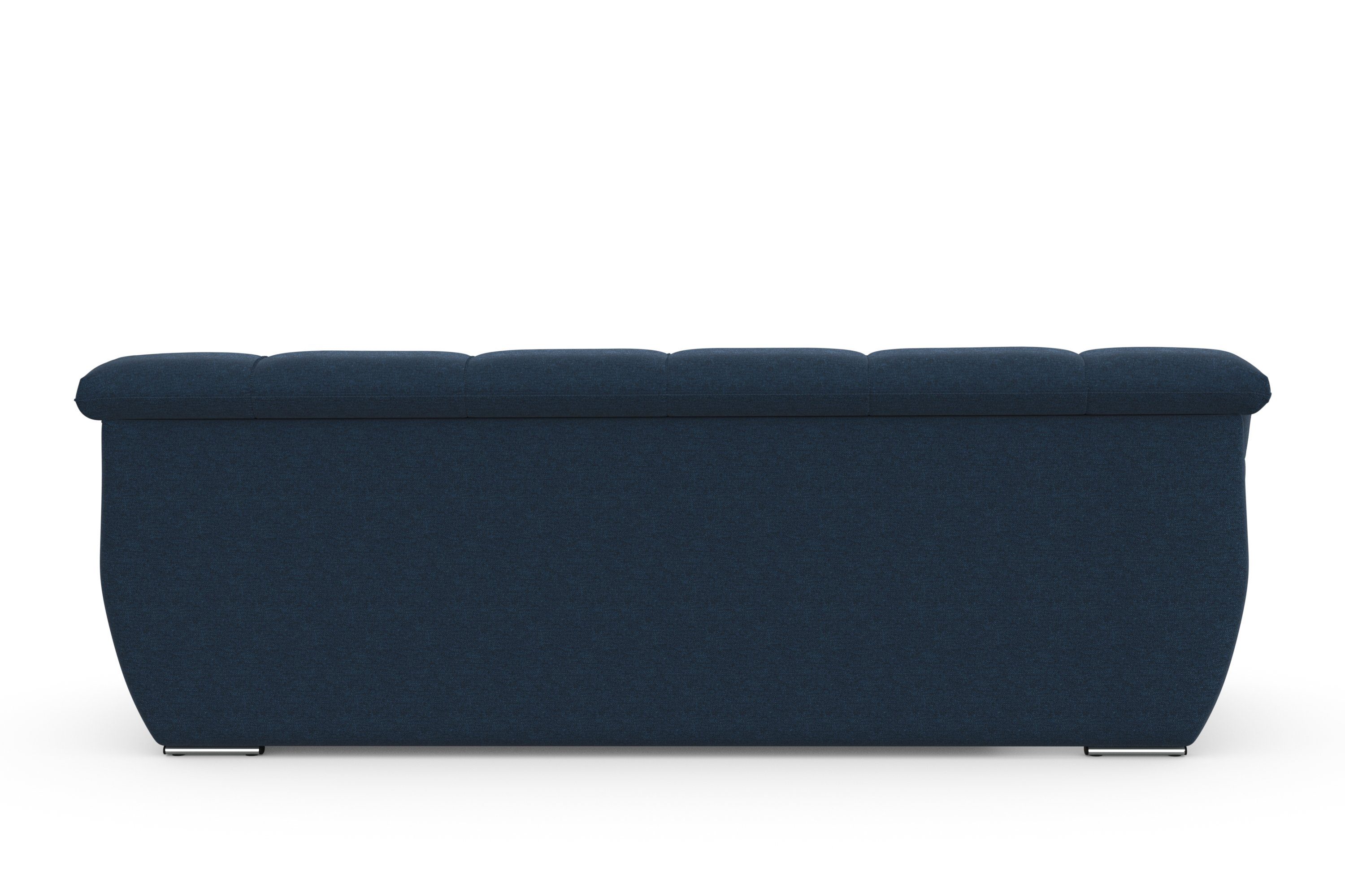 DOMO collection 3-zitsbank Splash, moderne stiksels in de zitting en rug, comfortabel,