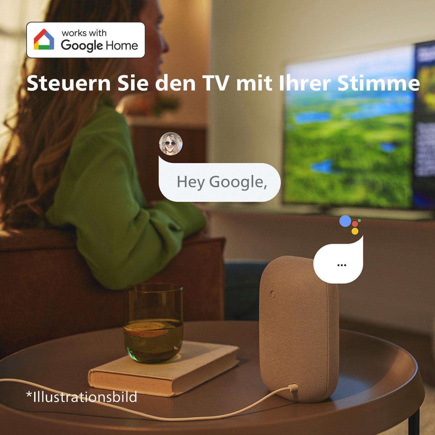 Philips Led-TV, 80 cm / 32", HD, Smart TV