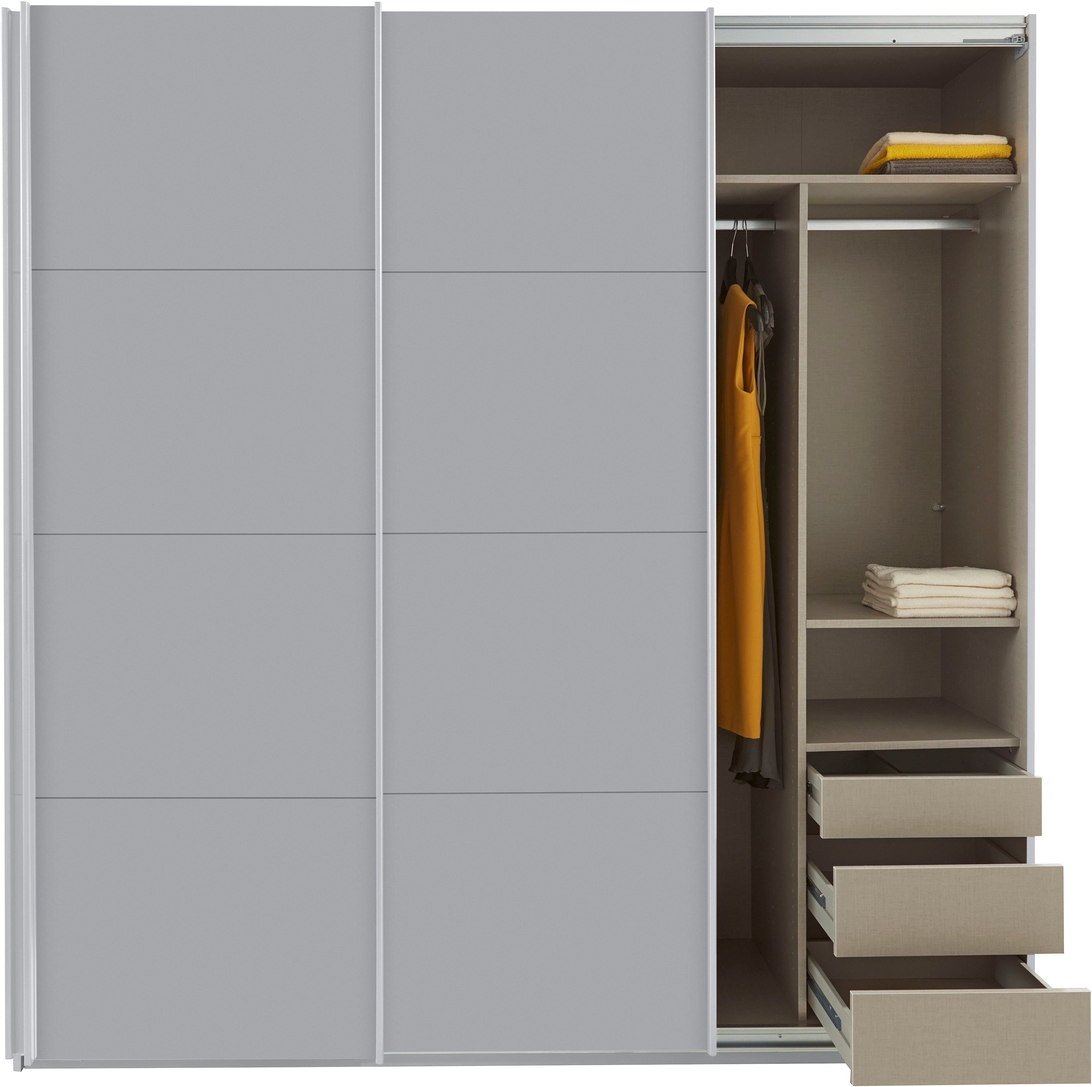 rauch Zweefdeurkast Kledingkast kast garderobe TOPSELLER OTELI incl. binnenindeling