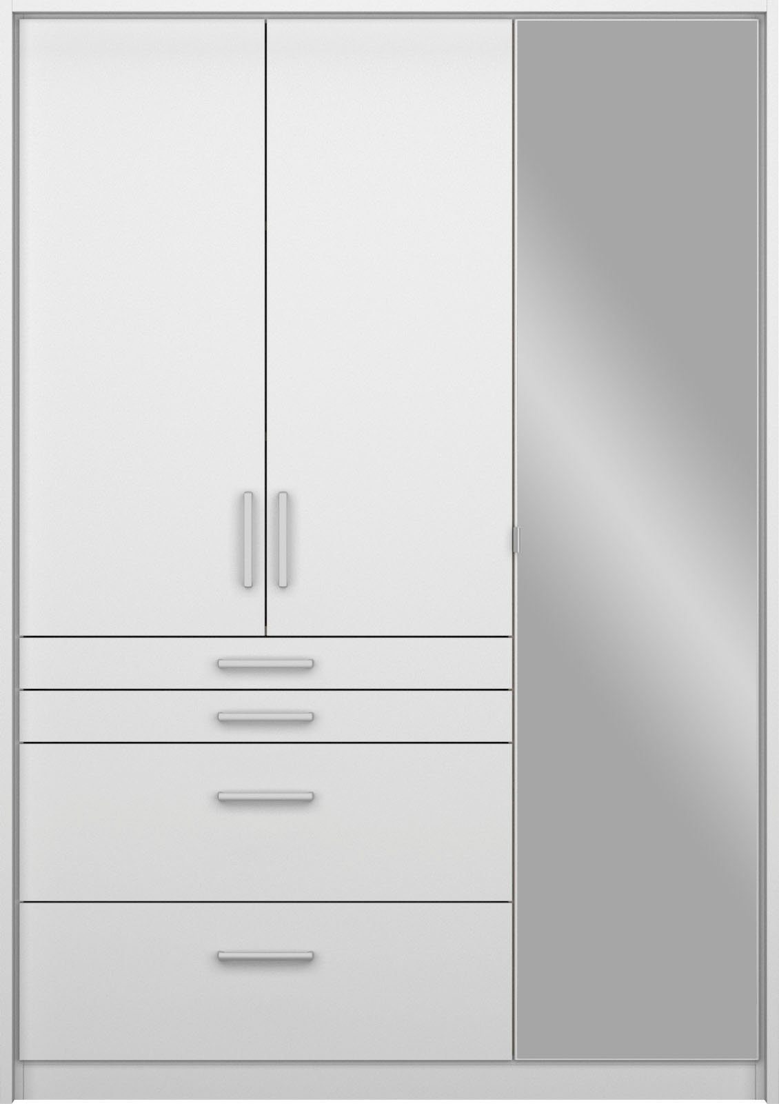 rauch Draaideurkast Kledingkast kast garderobe garderobekast topseller HOMBURG inclusief passe-partout, bovenste lade met indeling made in germany