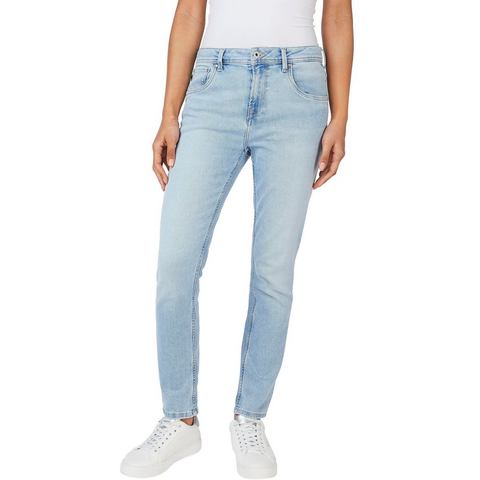 Pepe Jeans High-waist jeans Violet Relaxed pasvorm met hoge band in five-pocketsstijl