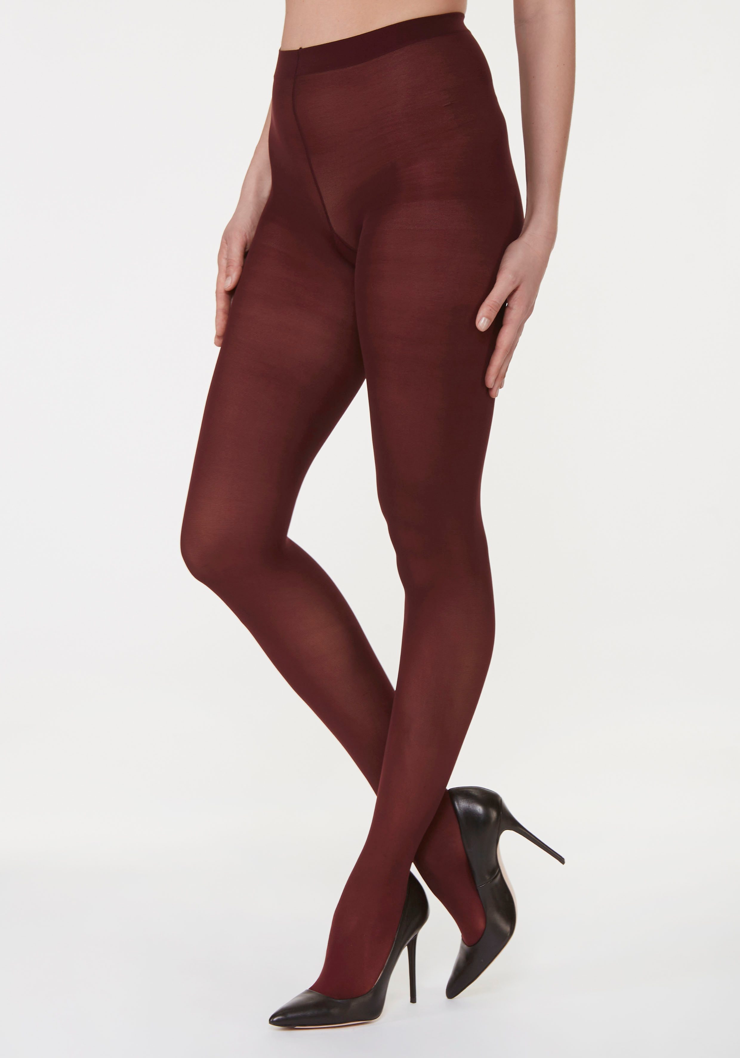 Vivance Panty in mooie kleuren verkrijgbaar dames panty's & leggings maat 36-38 rood