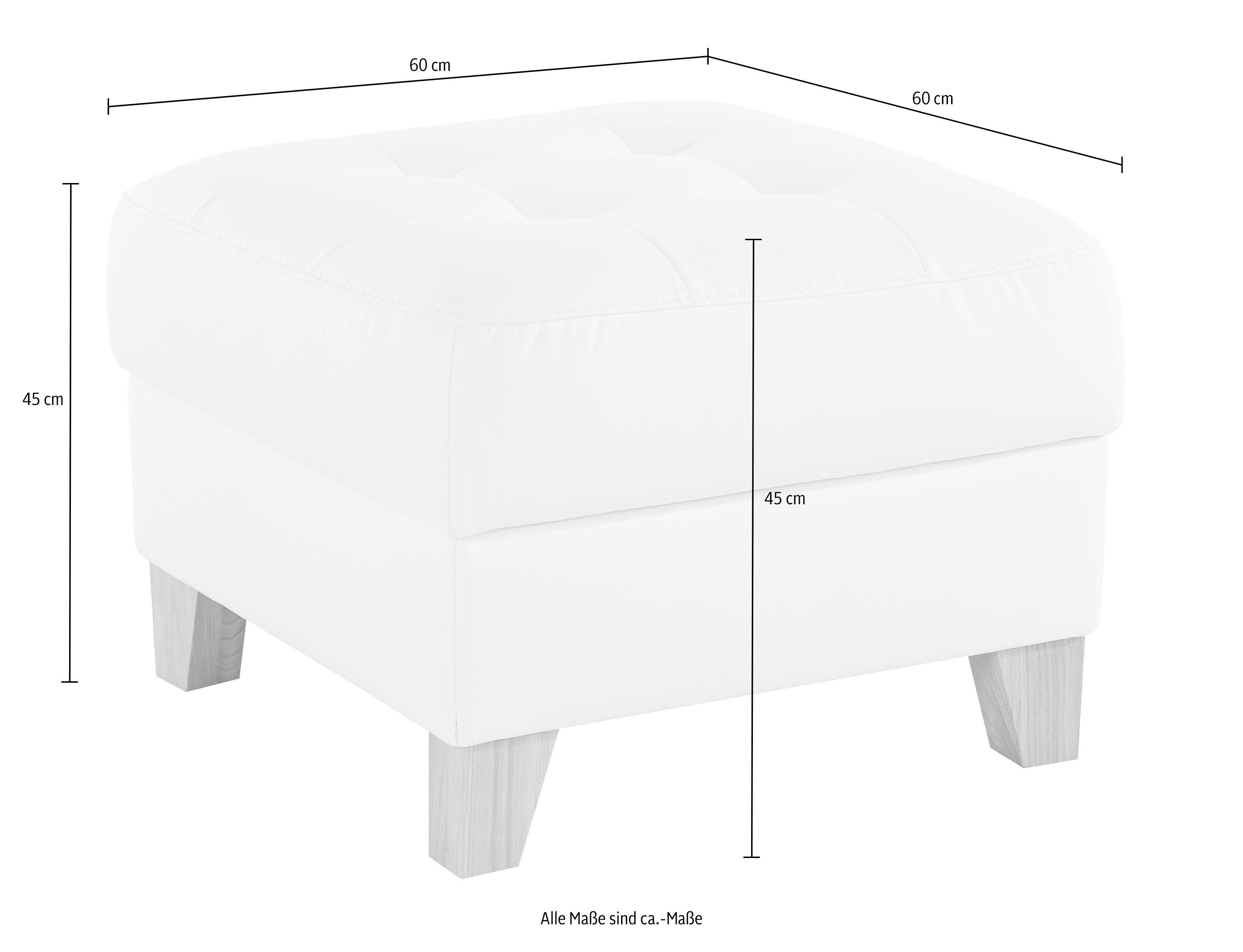 exxpo - sofa fashion Hocker Elio comfortabel zitcomfort en verfijnde detailverwerking