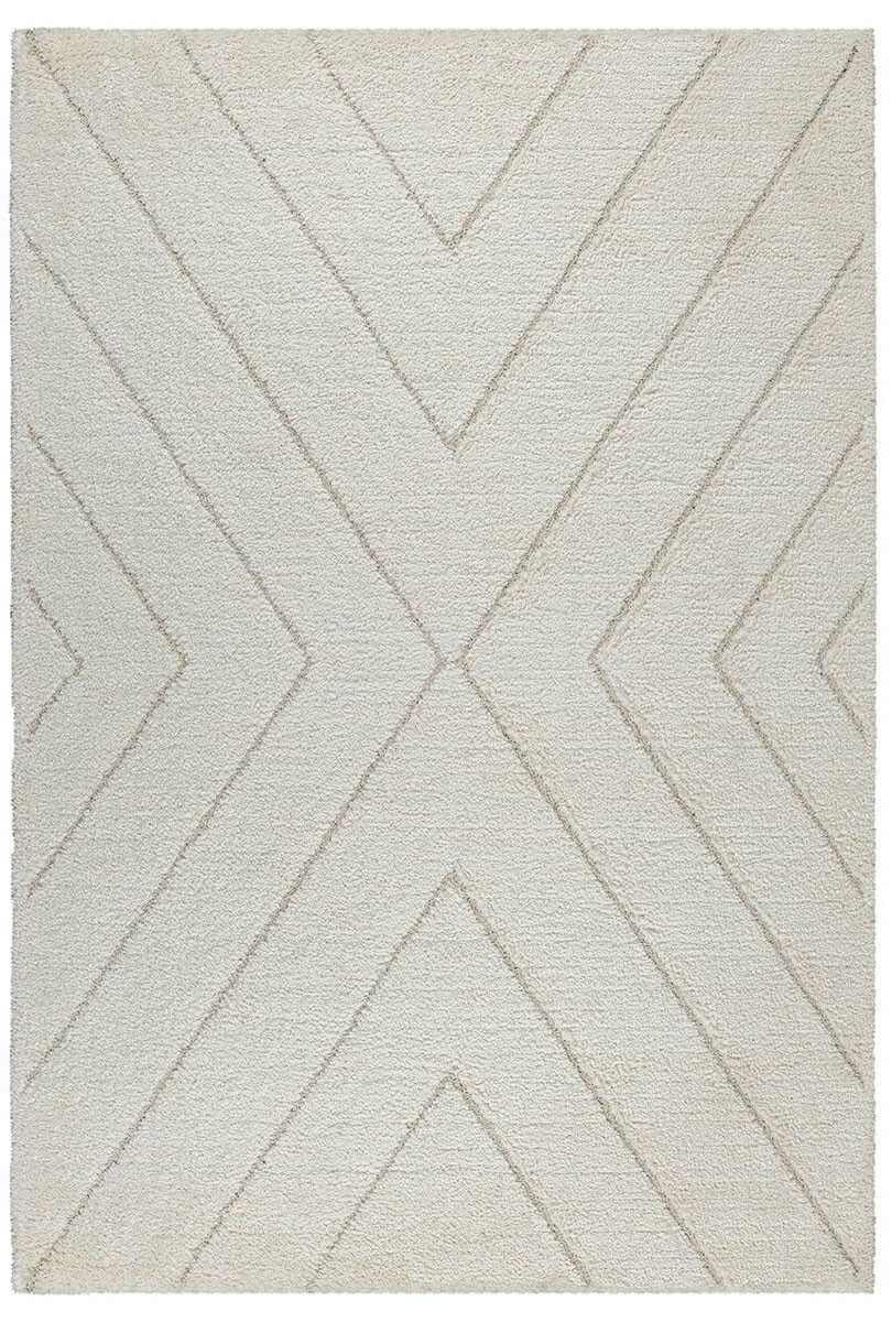 The carpet Vloerkleed Bahar Shaggy Shaggy elegante woonkamer tapijt hoogpolig