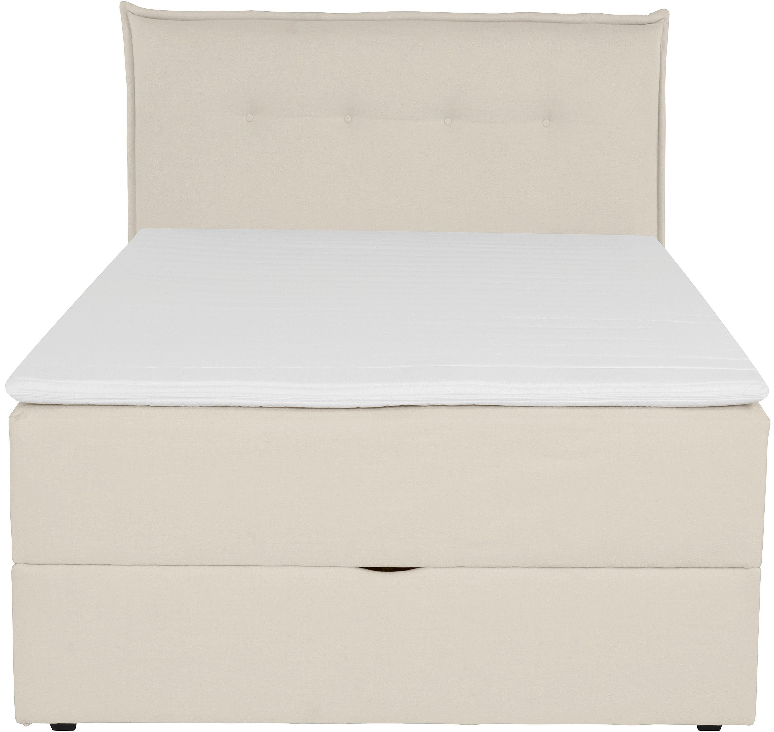 andas Boxspring Lichtgewicht inclusief bedkist & topmatras, in 4 breedten en 2 hardheden