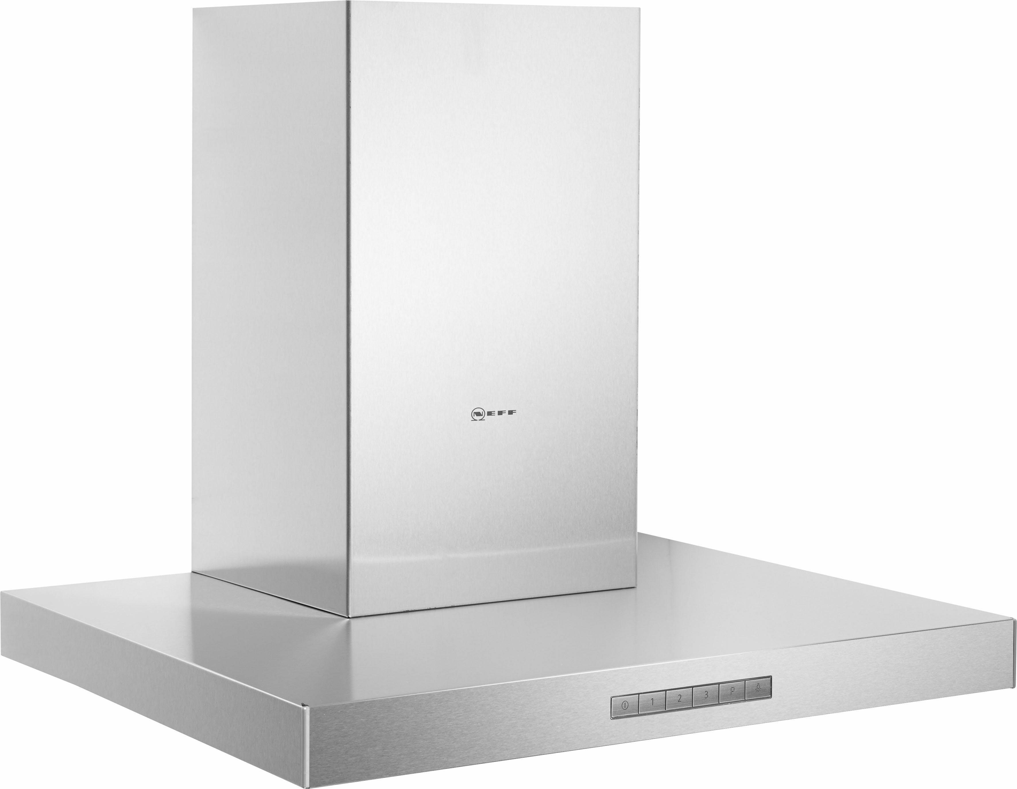 NEFF Wandkap D64BBE1N0 60 cm breed afzuigkappen zilver