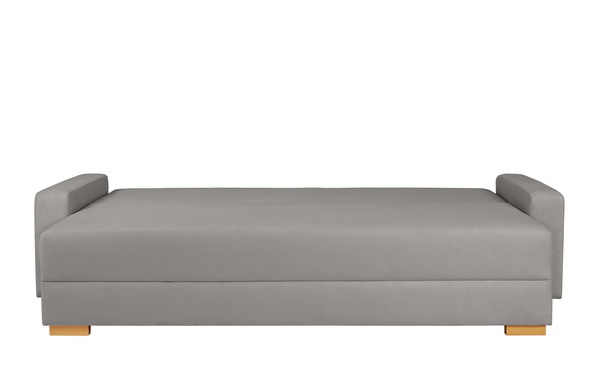 INOSIGN 3-zitsbank SHERIDIAN slaapbank met bedlade, in fijncord en velvet met golvende ondervering, moderne bekleding, b/h/d 225/94/80