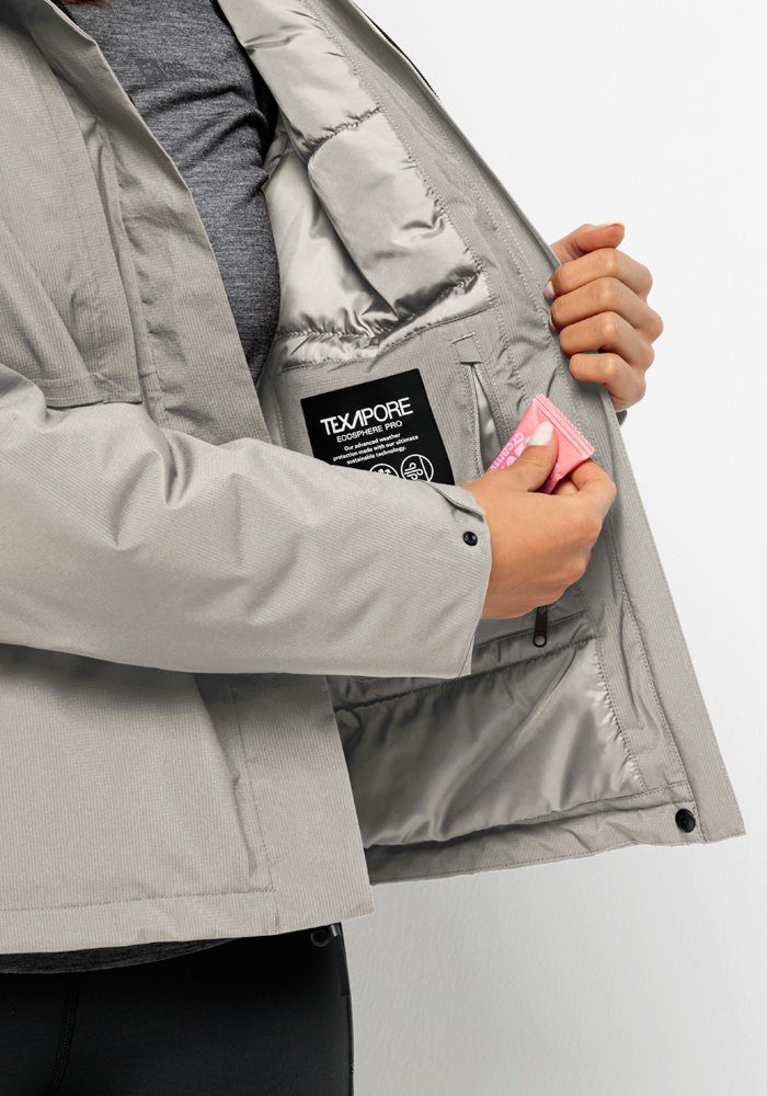 Jack Wolfskin Functioneel jack WANDERMOOD JKT W