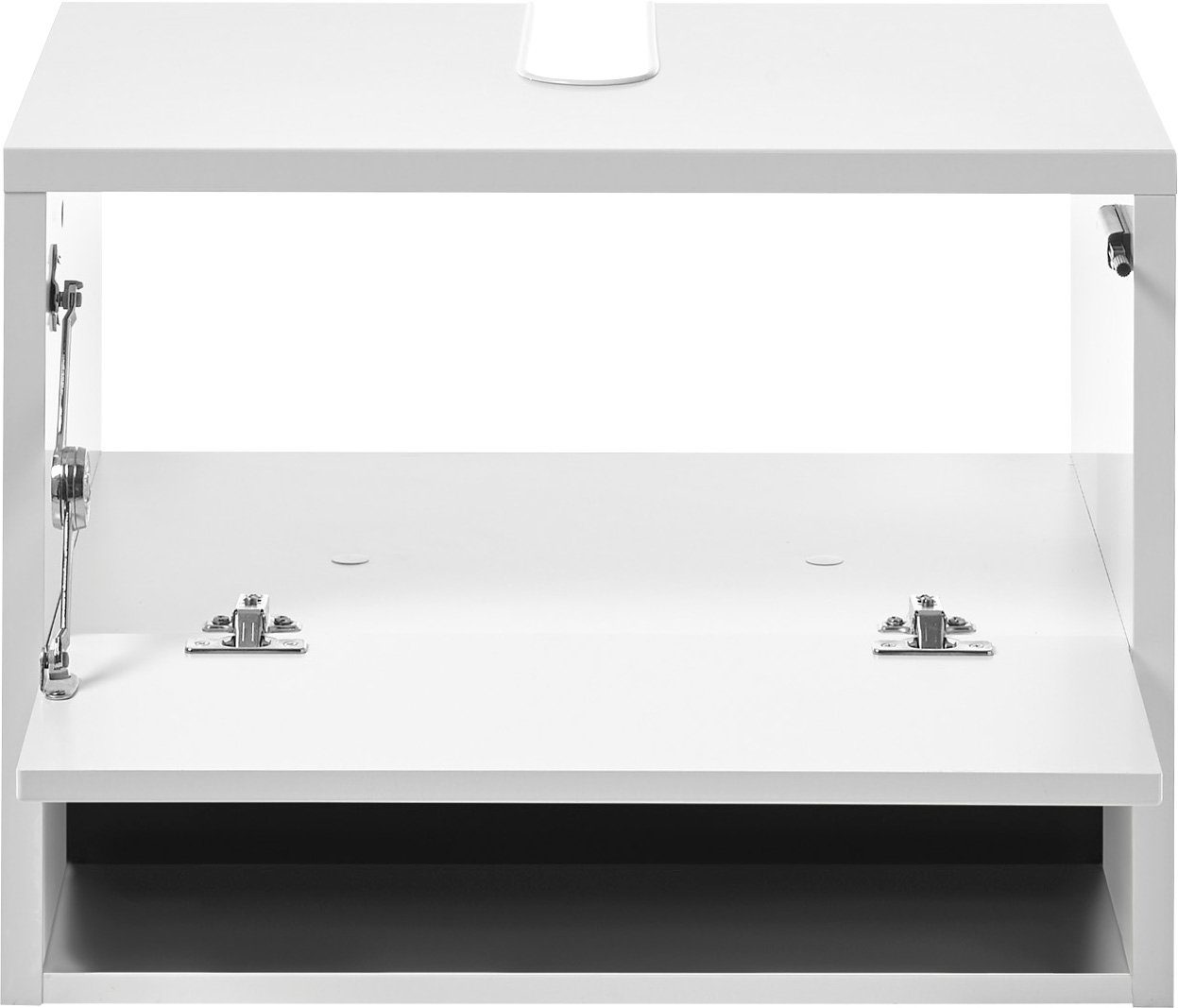Places of Style Badmeubelset Studio Line, bad in modern ontwerp, 2-delig badkamer Onderkast en spiegel, in twee kleuren beschikbaar, veel opbergruimte (2 stuks)