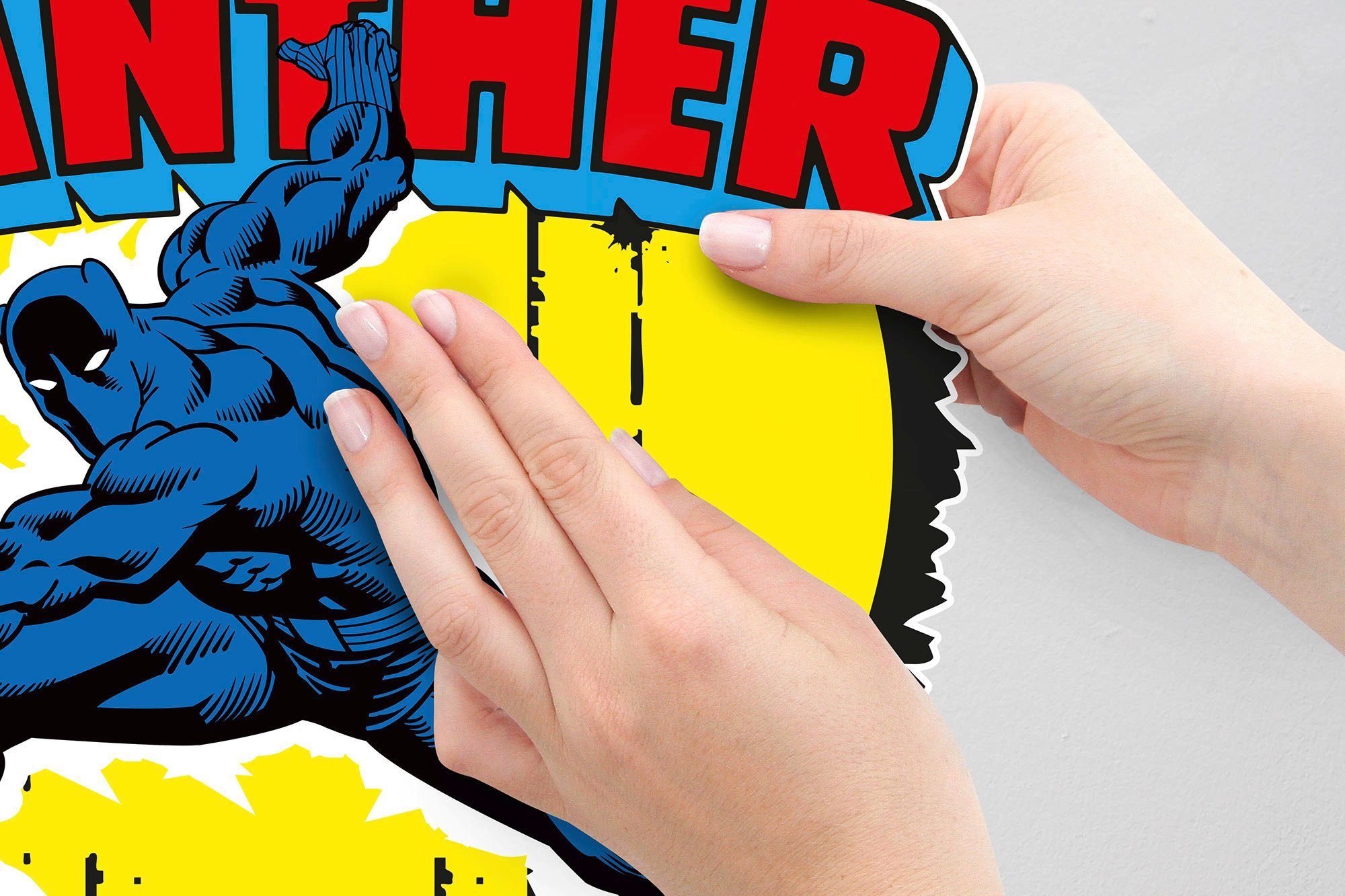 Komar Wandfolie Black Panther Comic Classic - afm. 50 x 70 cm (1 stuk)
