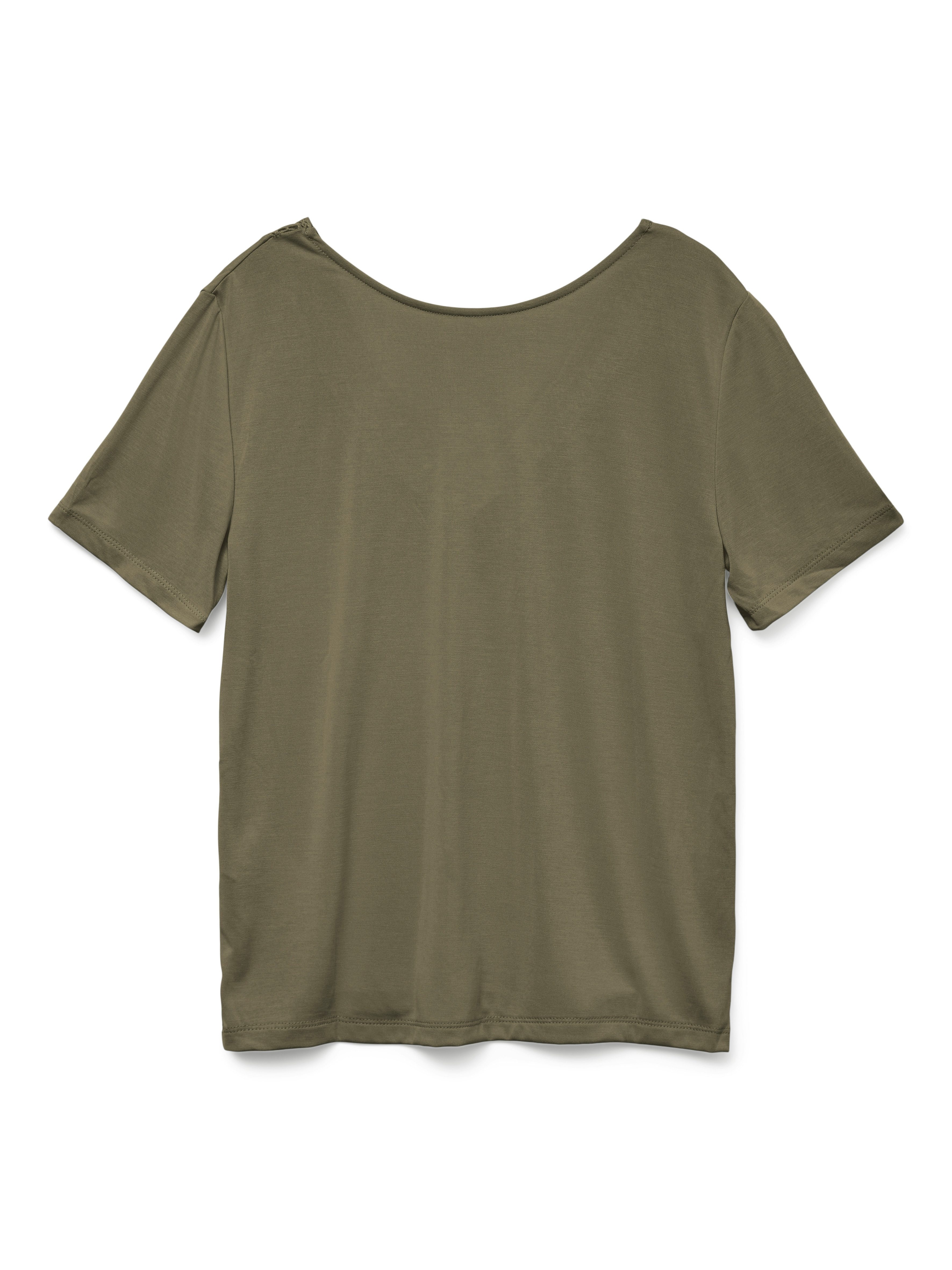 Vero Moda Shirt met korte mouwen VMSAVANNAH LACE 2-WAY SS TOP JRS