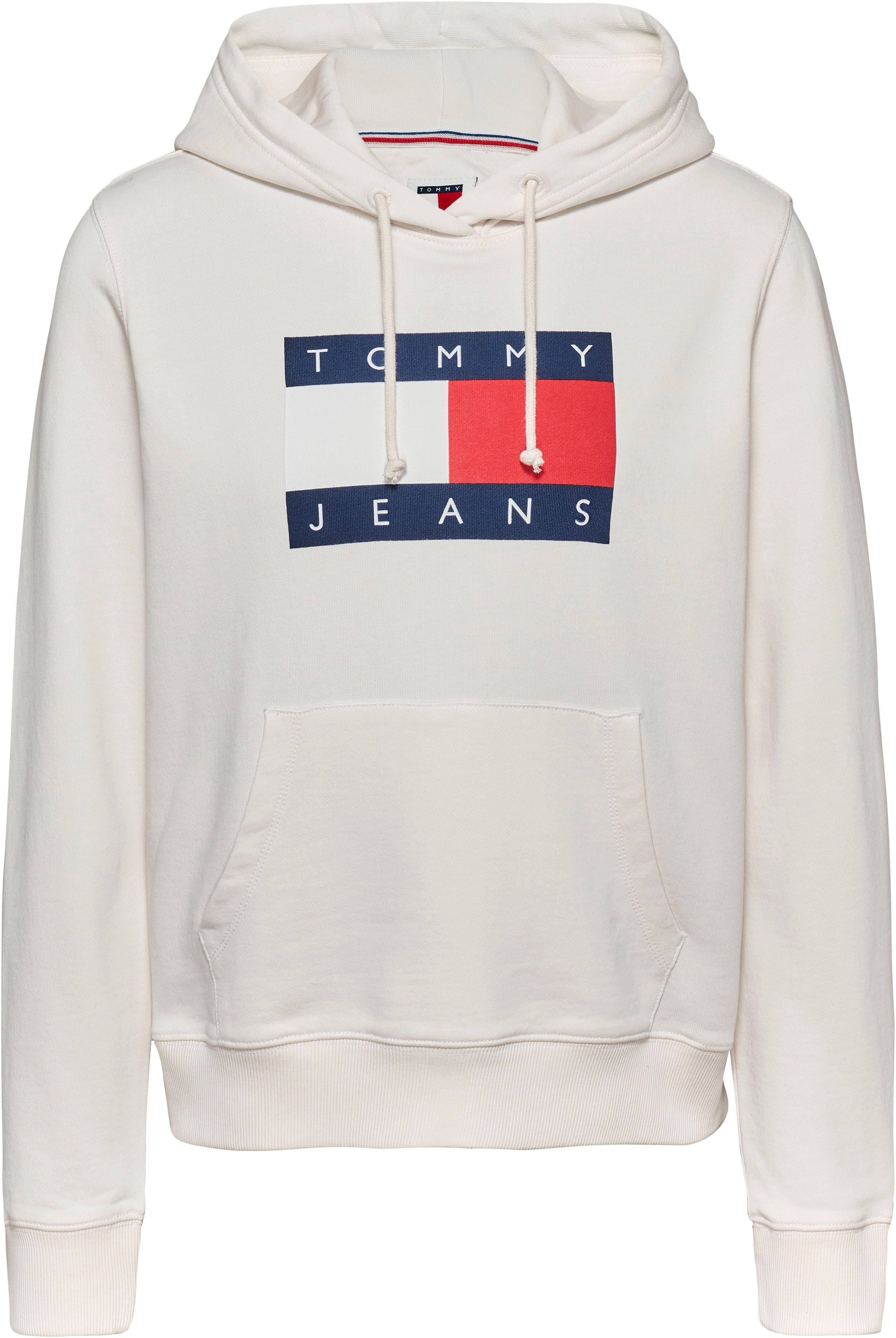 TOMMY JEANS Hoodie TJW REG TOMMY FLAG HOODIE EXT met capuchon logo-vlag