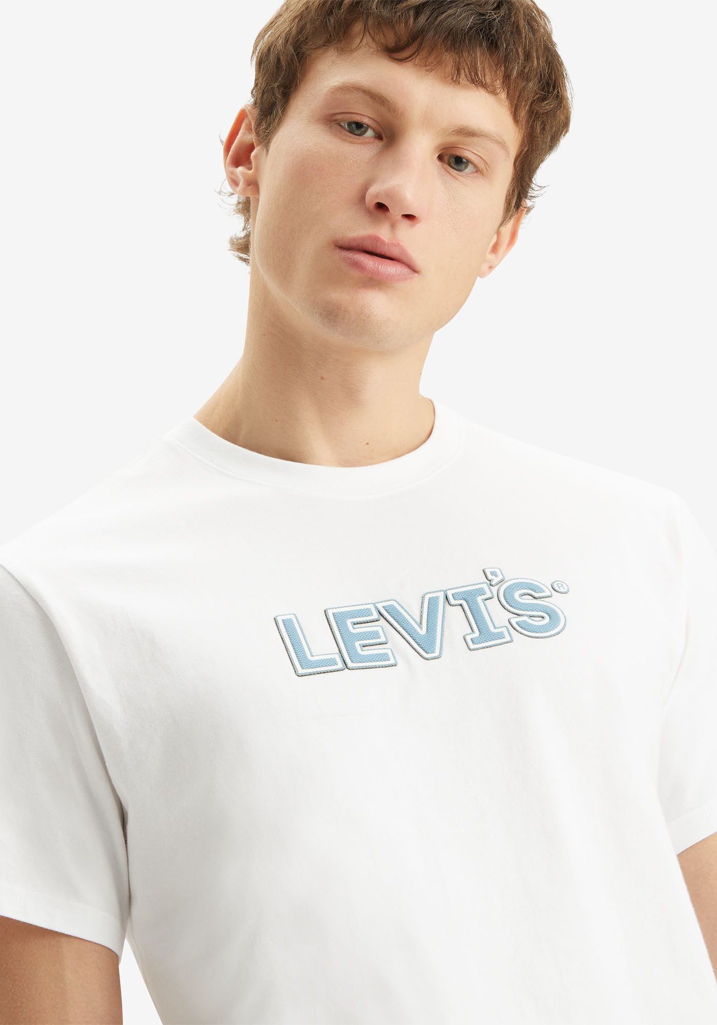 Levi's® Shirt met print RELAXED FIT TEE met levi's®-opschrift