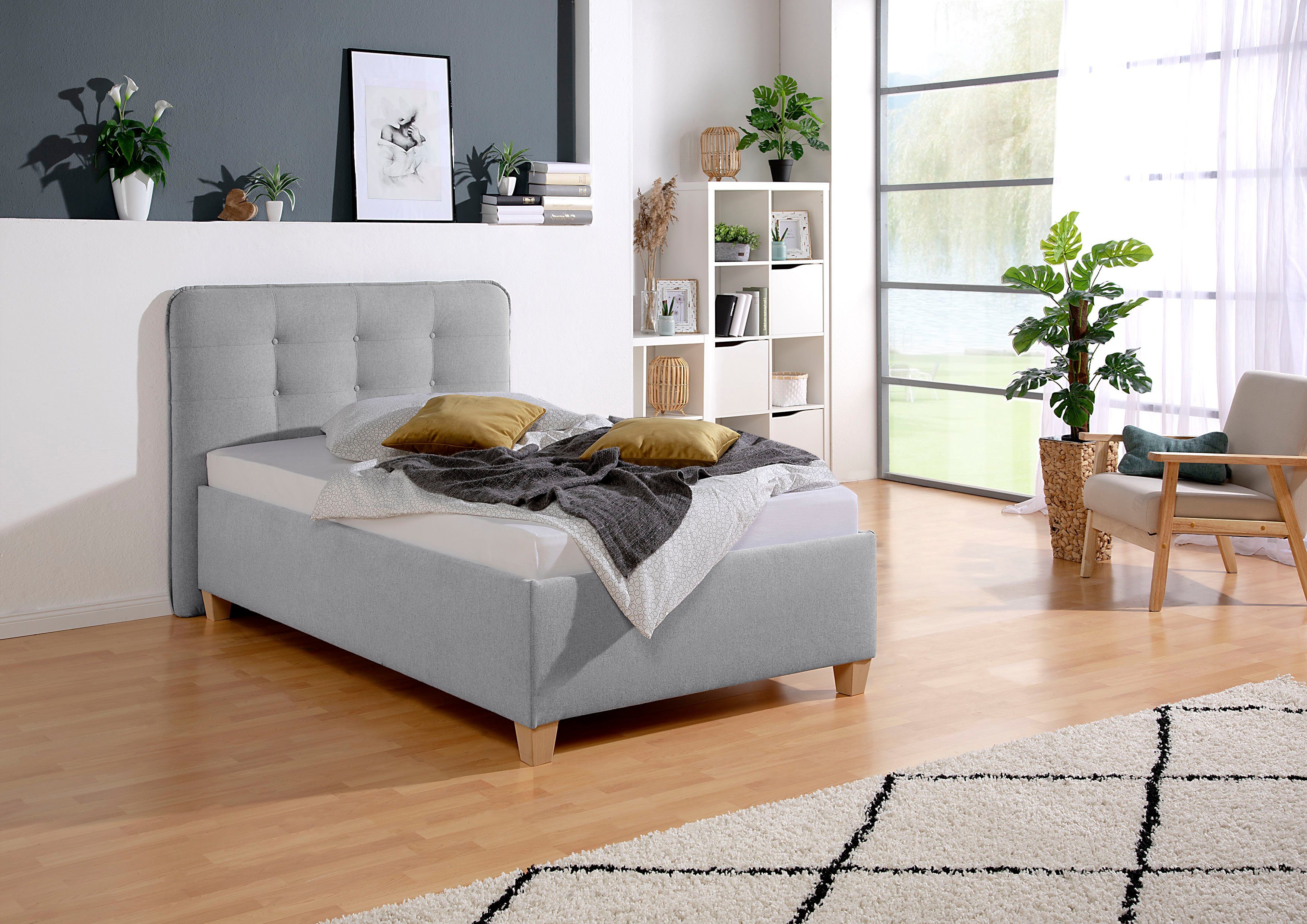 Maintal Gestoffeerd bed inclusief bedkist