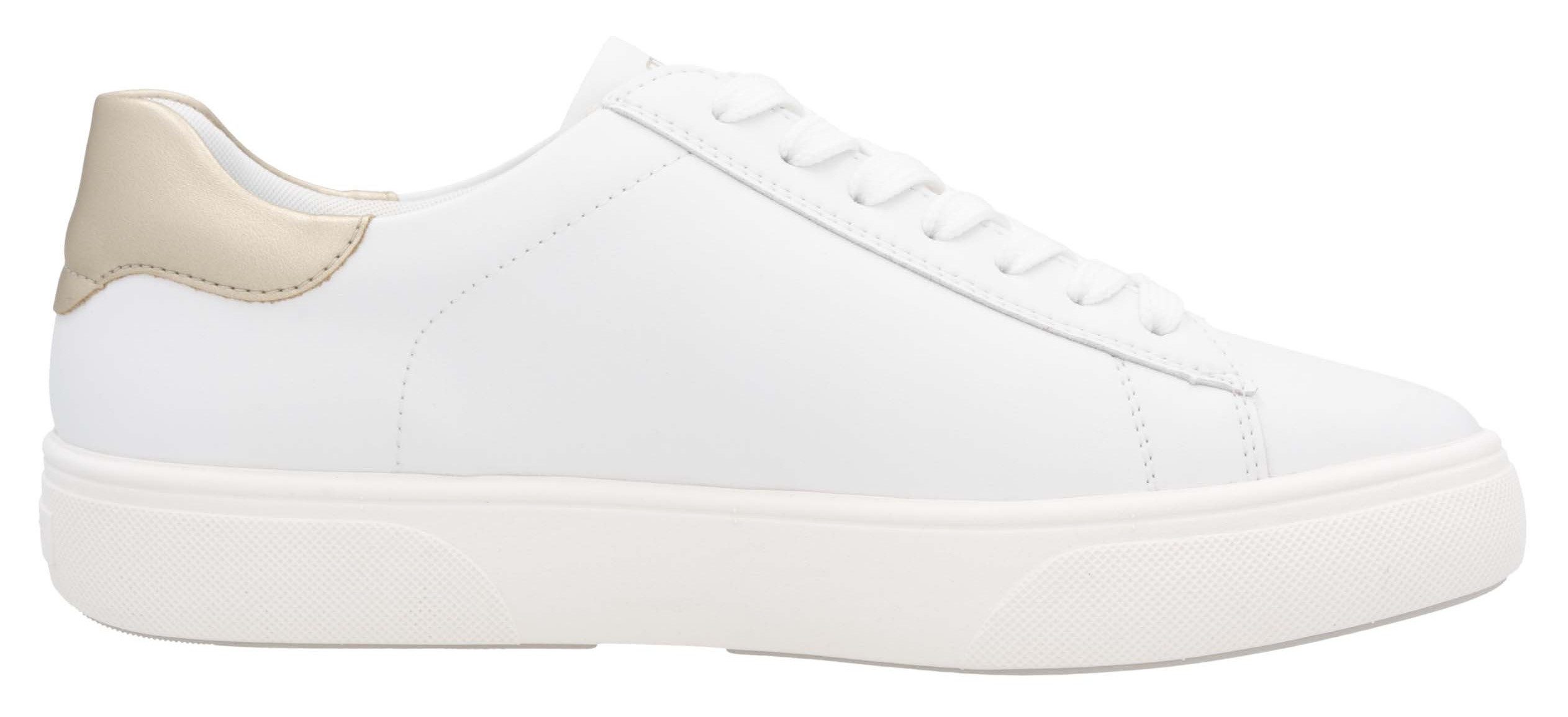 Remonte Plateausneakers , veterschoen, vrijetijdsschoen, lage schoen met contrastafwerking