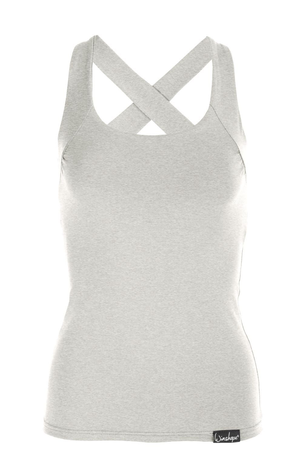 Winshape Sporttop WVR25 Cross-back-stijl dames tops maat M grijs