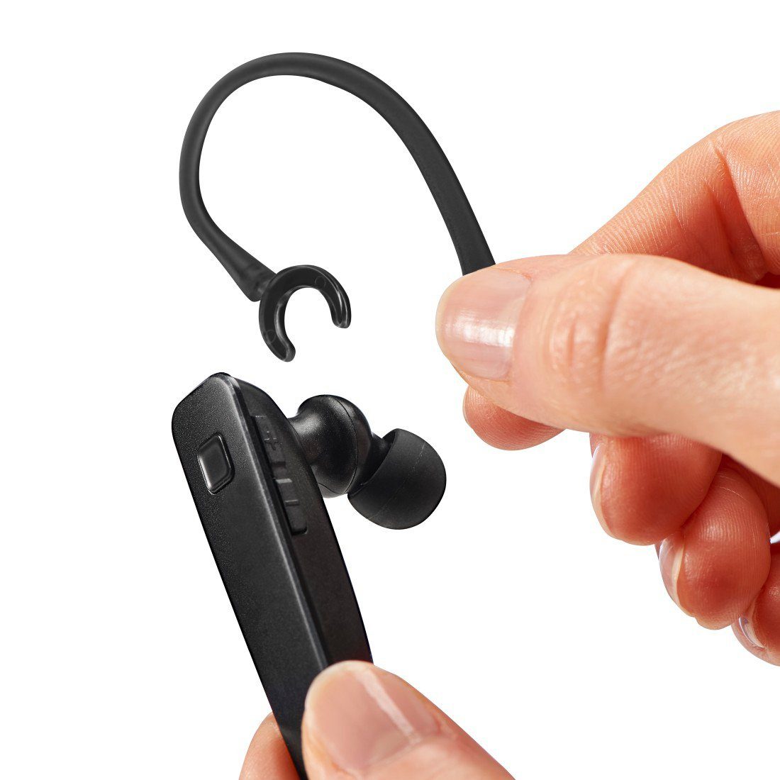 Hama Bluetooth-hoofdtelefoon Bluetooth headset MyVoice2100, mono, in ear, oorhaak, voor twee apparaten