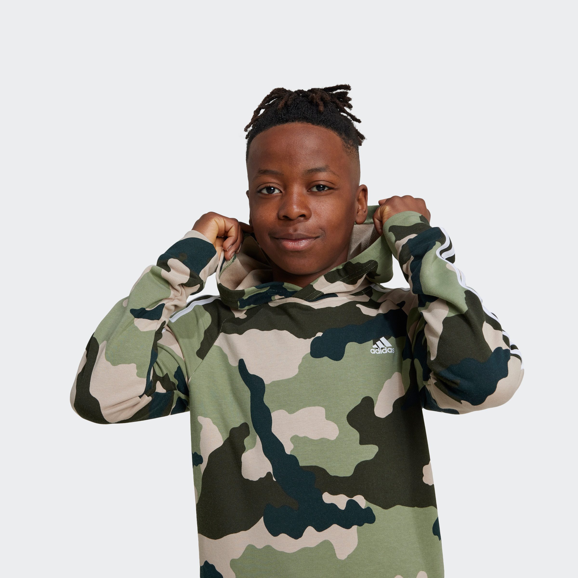 adidas Sportswear Hoodie J BL CAMO FT HD