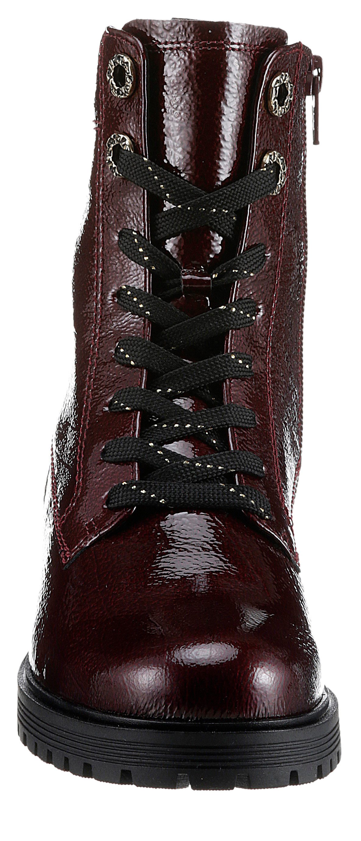 Gabor Veterschoenen Pisa blokhak, veterschoen, comfort schoen in breedte h