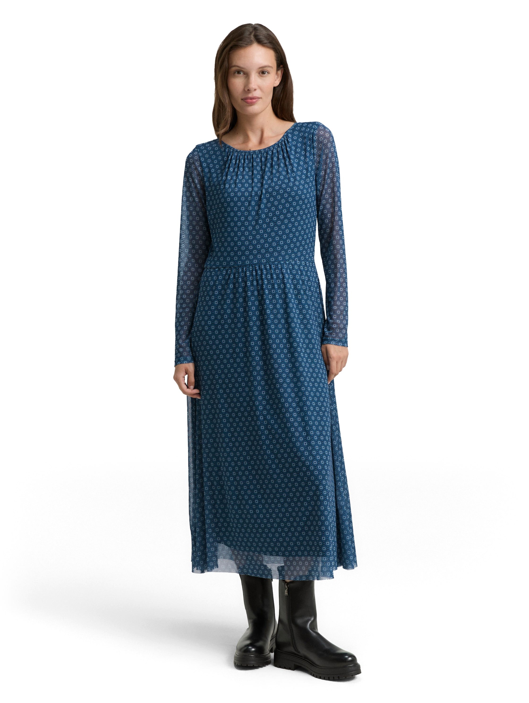 Tom Tailor Meshjurk met patroon