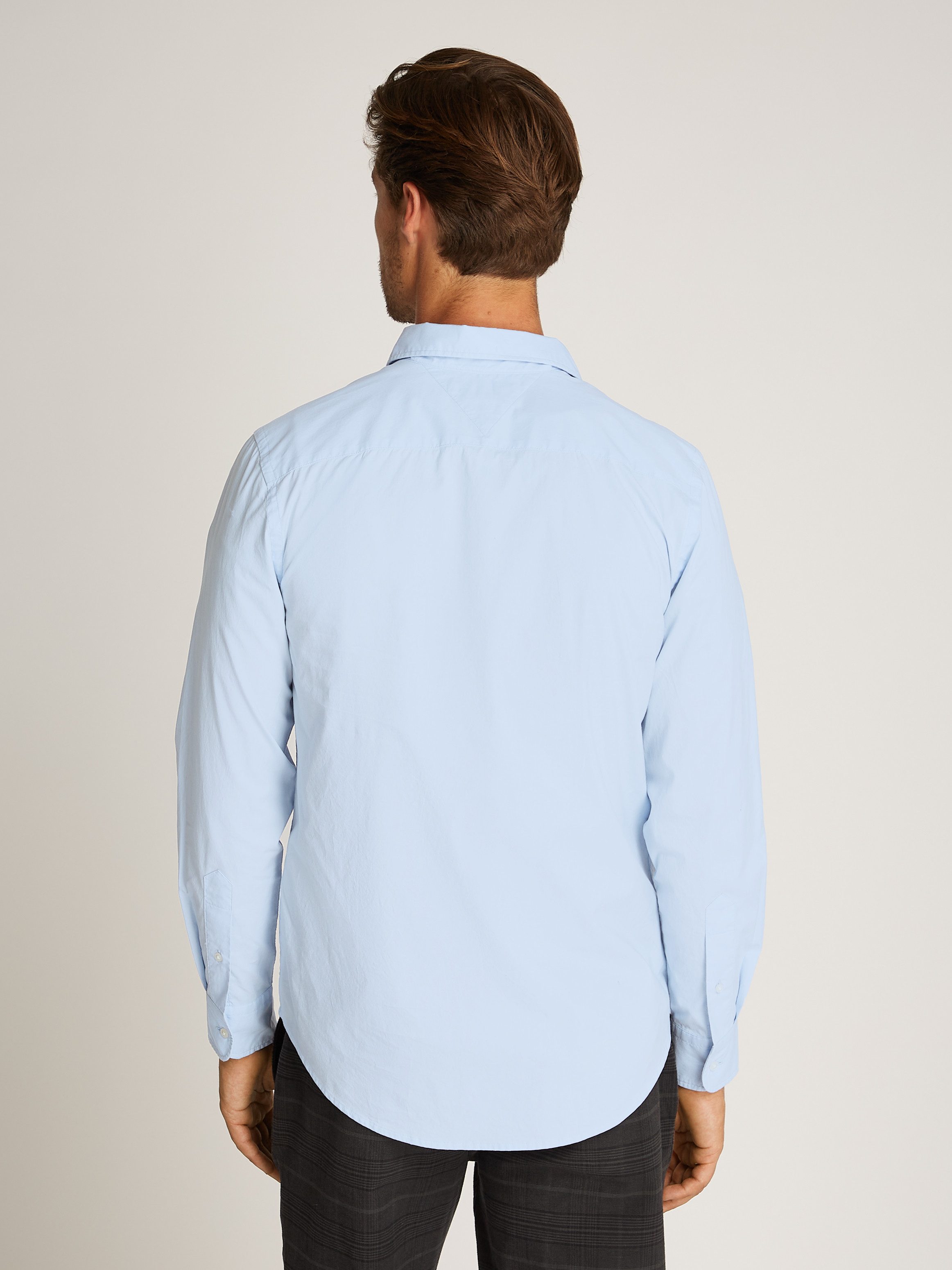 Tommy Hilfiger Businessoverhemd FLEX POPLIN KENT COLLAR SF SHIRT