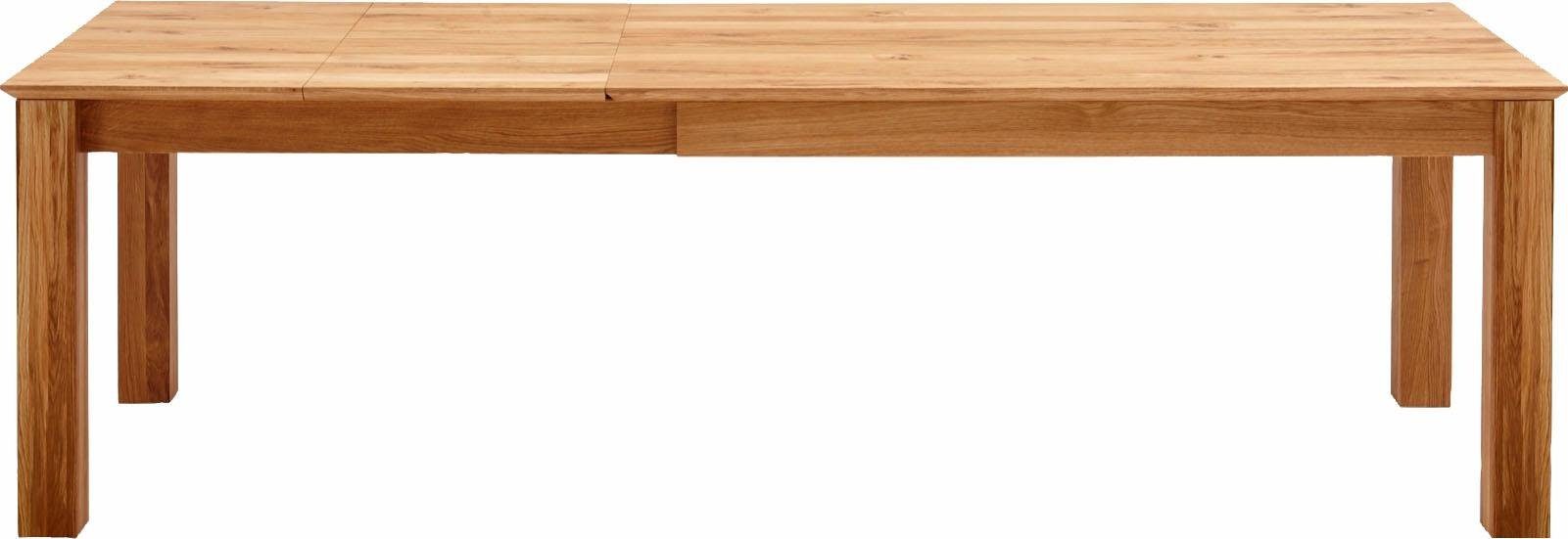 Relita Eettafel Familie met uittrekfunctie, geolied eiken, massief