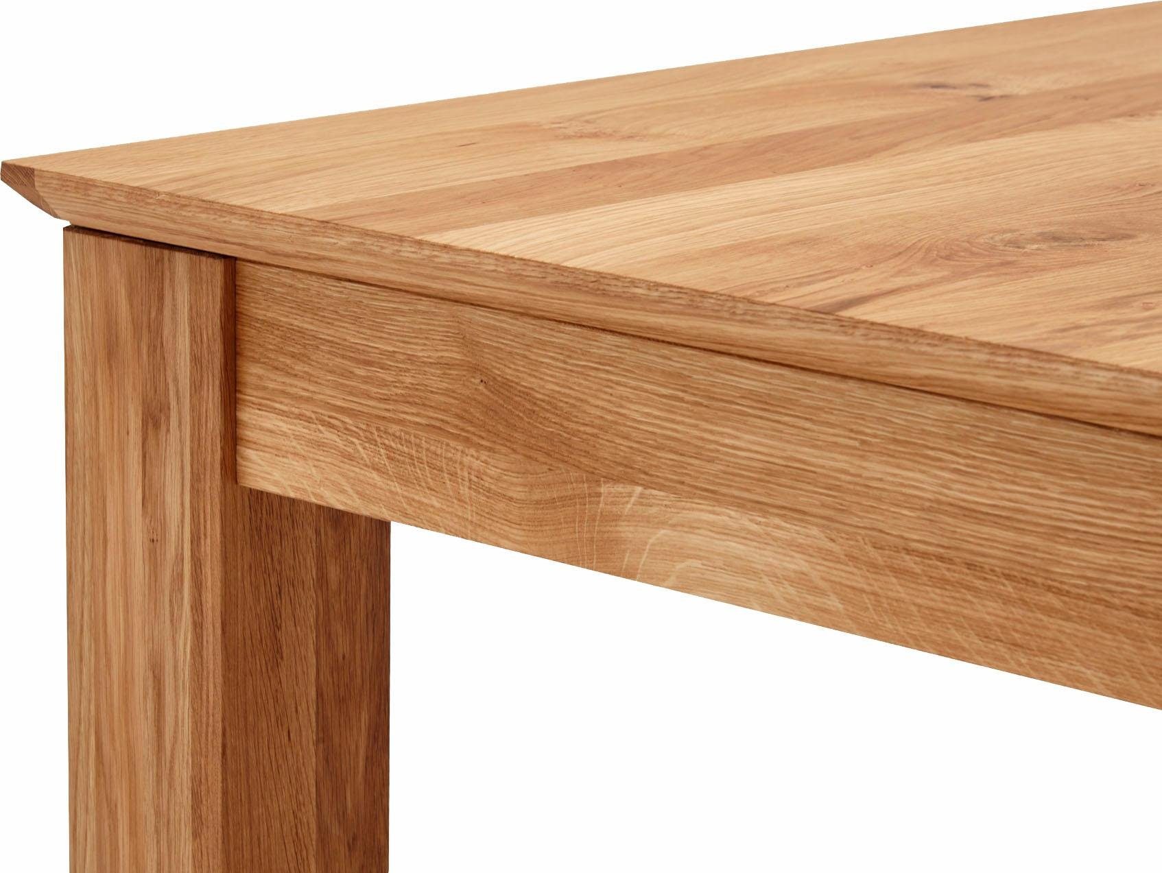 Relita Eettafel Familie met uittrekfunctie, geolied eiken, massief