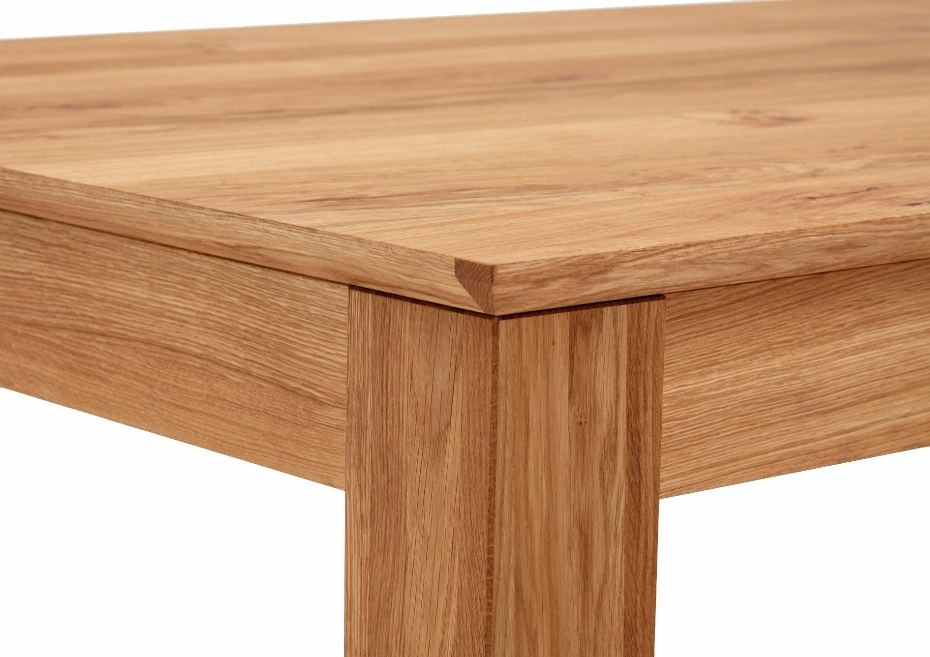 Relita Eettafel Familie met uittrekfunctie, geolied eiken, massief