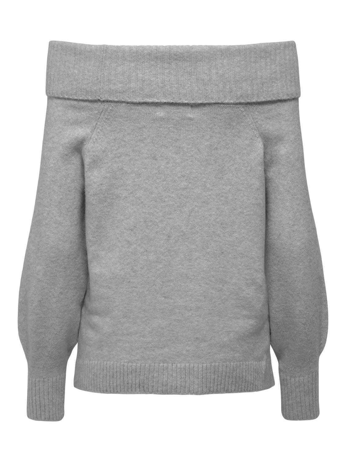 Only Trui met carmenhals ONLJEANETT LIFE L S OFF SHOULDER CC KNT