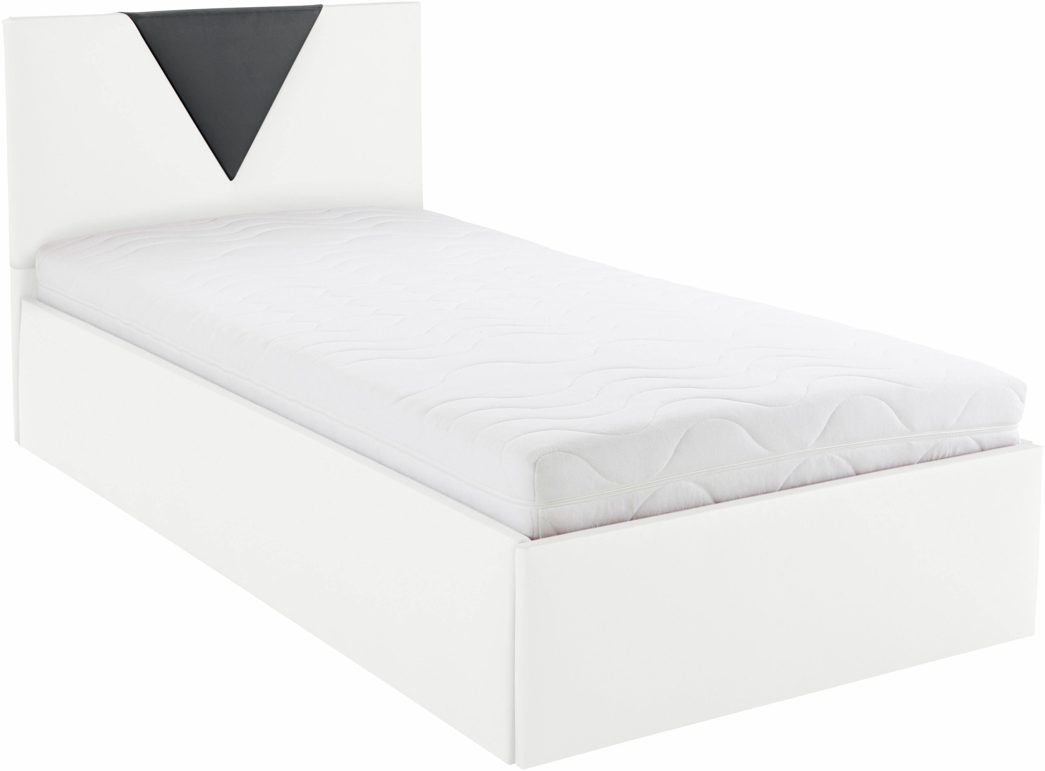 Westfalia Polsterbetten Gestoffeerd bed Malibu met bedkist bij uitvoering met matras