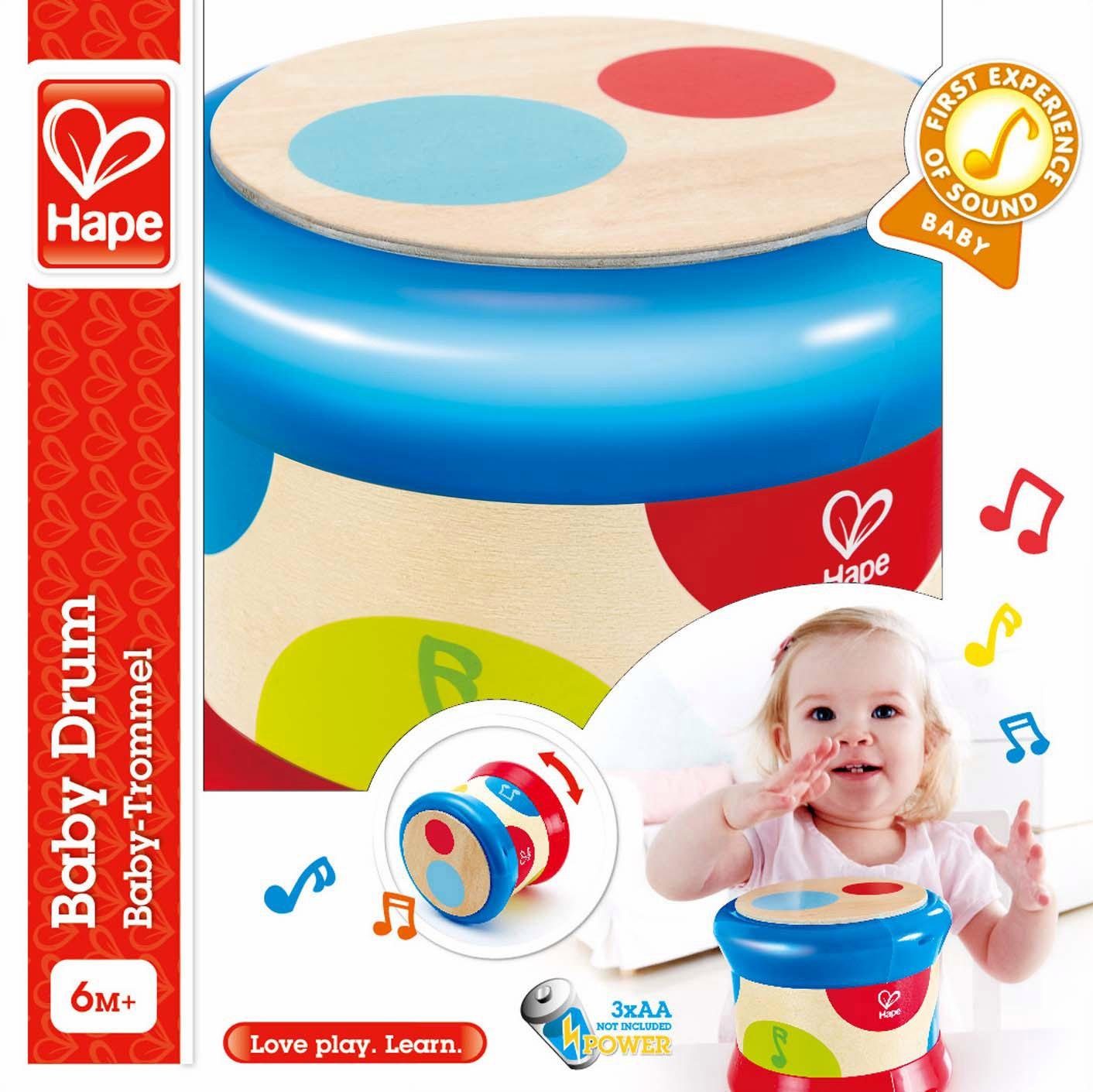 Hape Speelgoed-muziekinstrument Baby-trommel