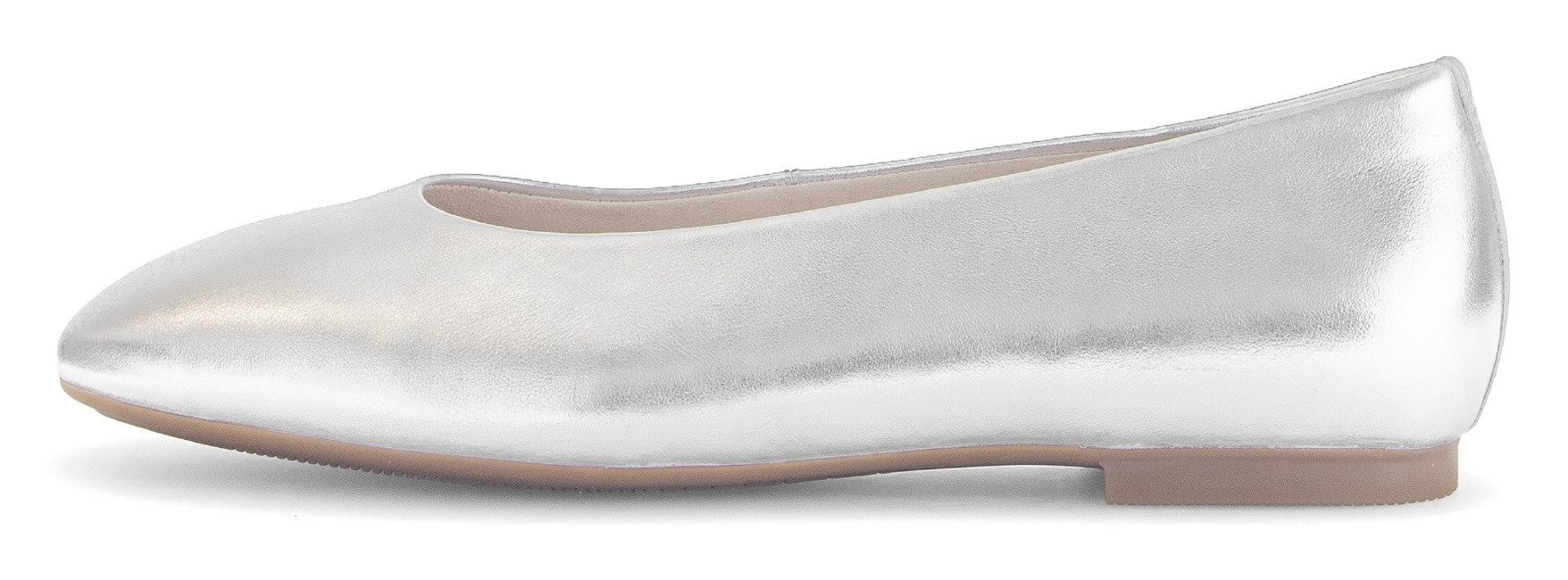 Gabor Ballerina's , blokhak, business schoen, flats, comfortabele schoen in vierkante vorm