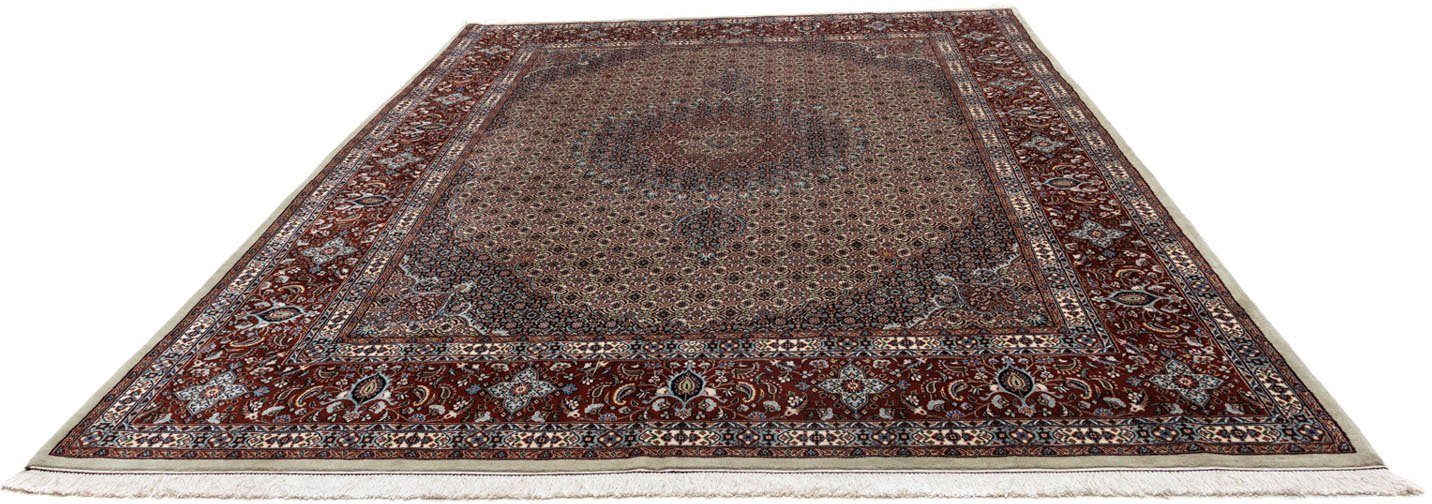 morgenland Wollen kleed Moud medaillon beige 346 x 250 cm Uniek exemplaar met certificaat