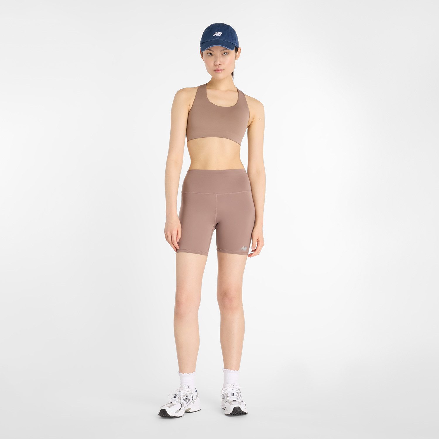 New Balance Runningshort NB Harmony High Risehort 6" EARTHHADOW
