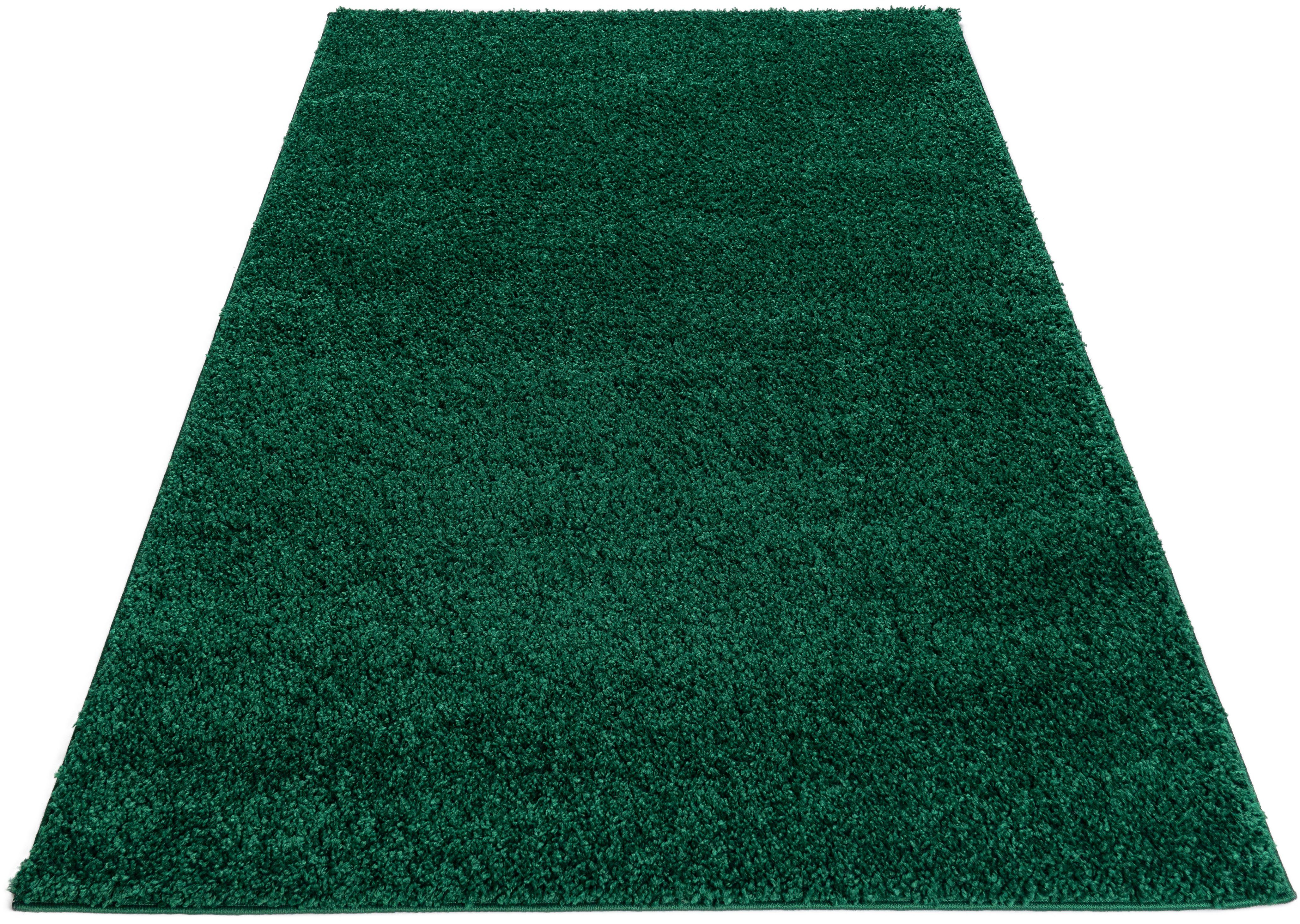 Bruno Banani Hoogpolig vloerkleed Shaggy Soft geweven, uni kleuren, bijzonder zacht en knuffelig, klantenfavoriet