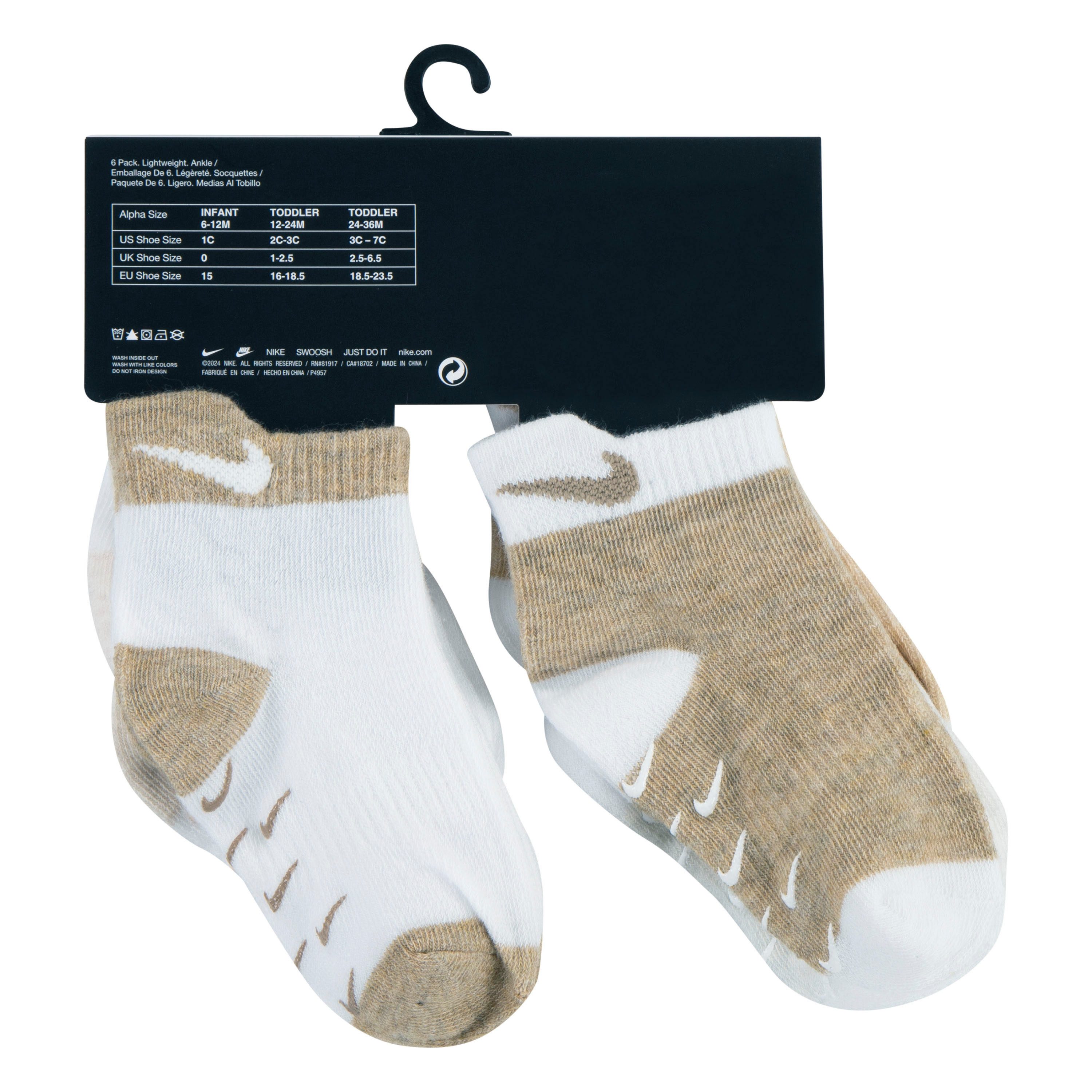 Nike Sportswear Sokken Set van 6