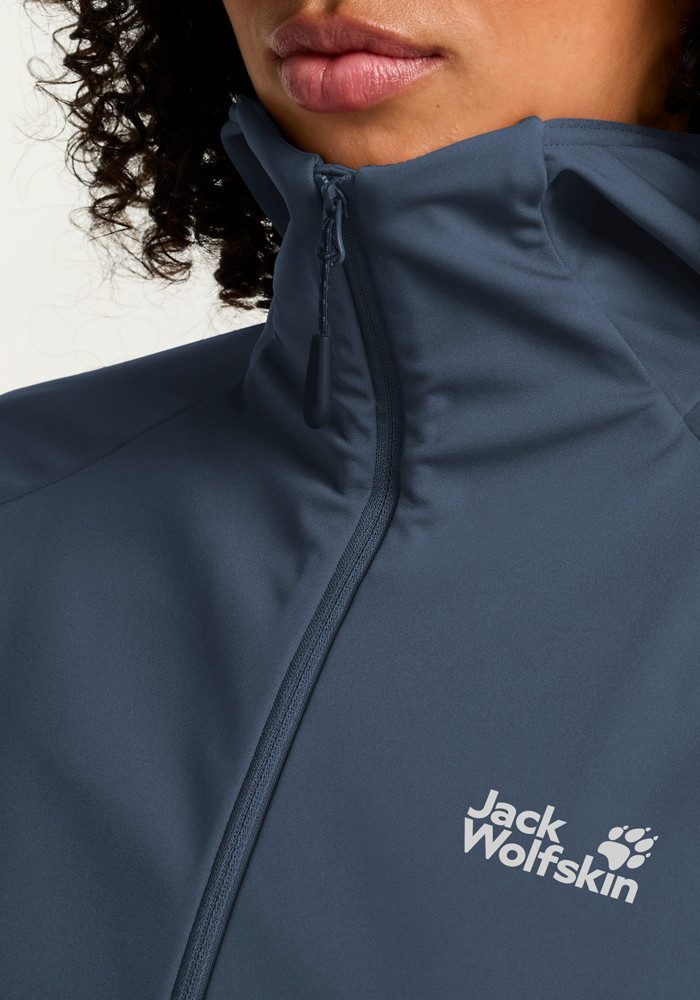 Jack Wolfskin Functioneel jack HIKE WITH ME HOODY W